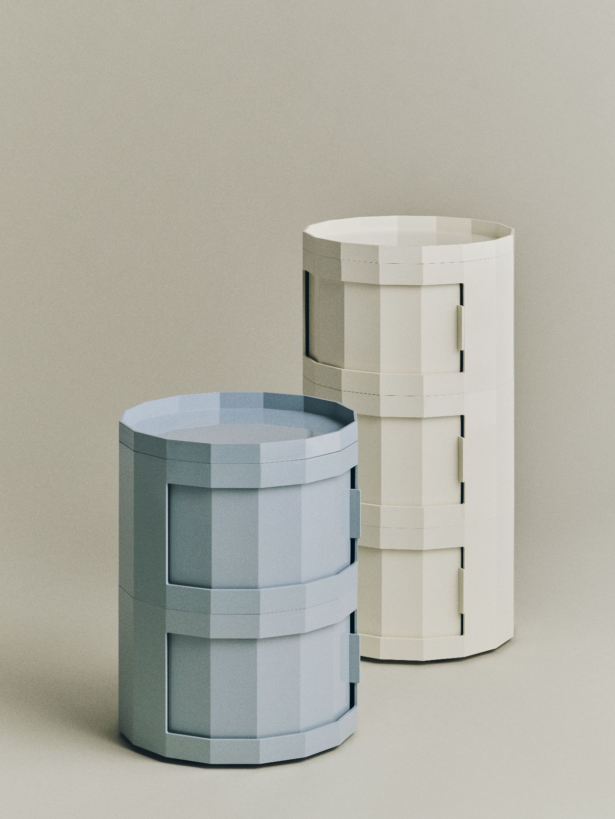 Facet Meuble 20 avec rangements Hay