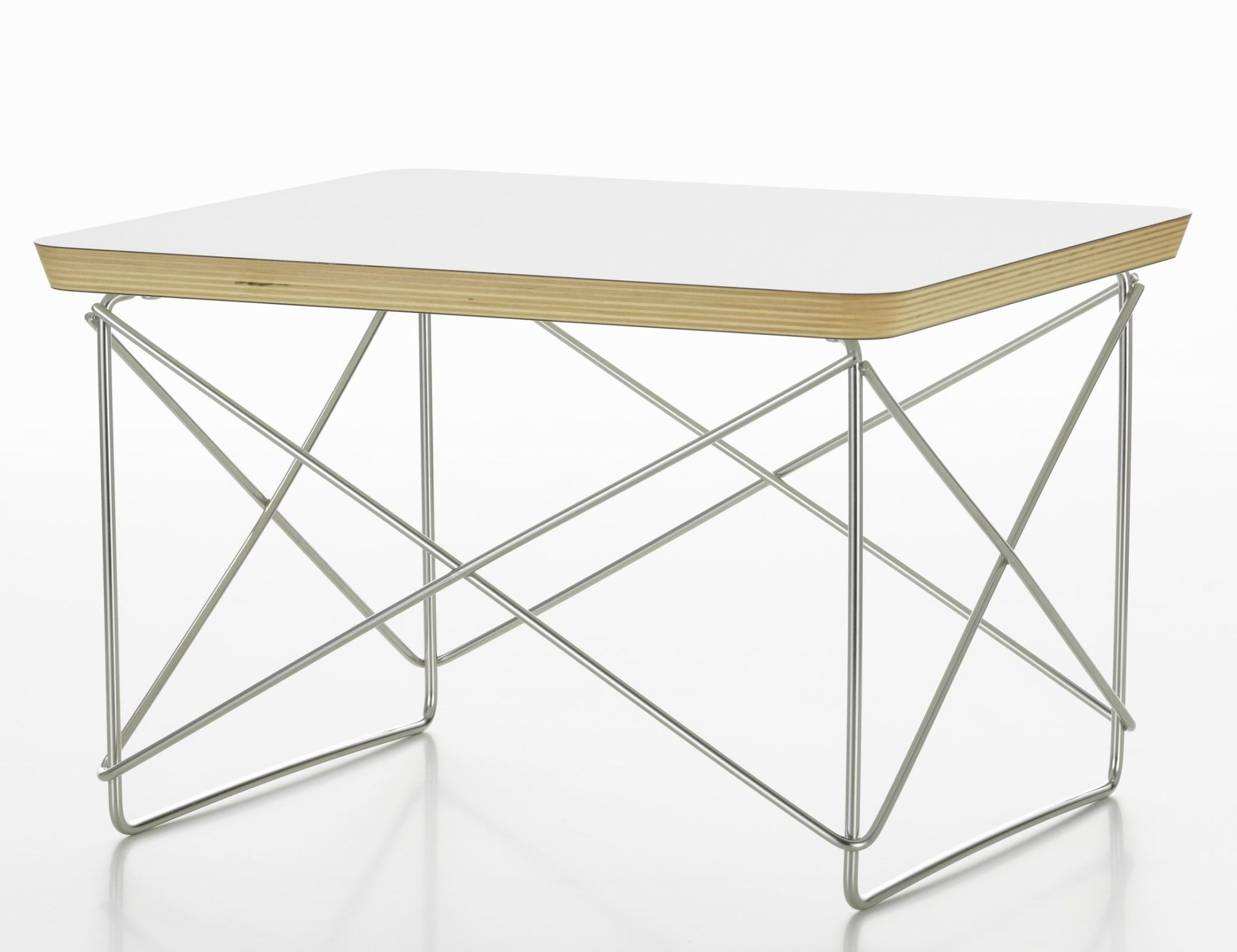 Occasional Table LTR Table d'appoint HPL Blanc Vitra NOUVELLE VERSION
