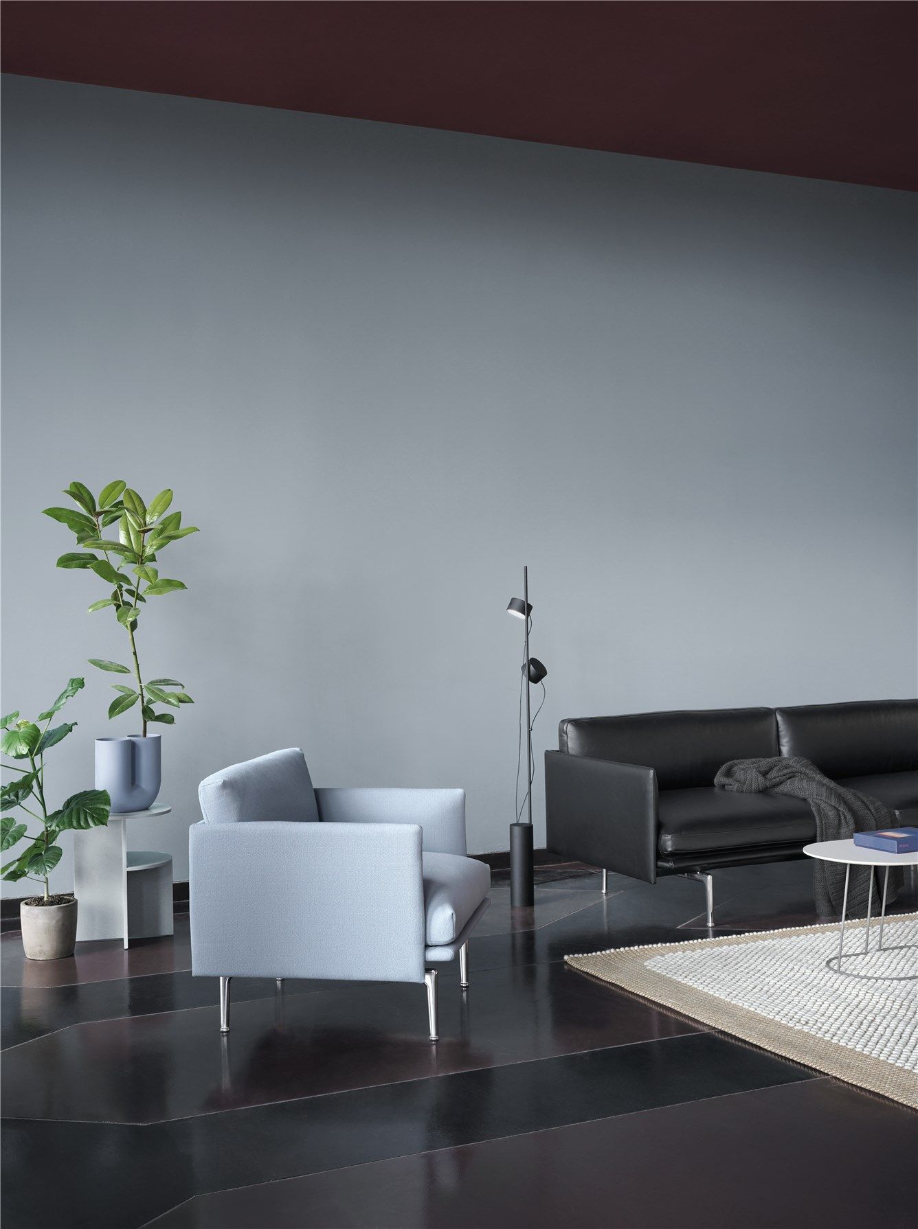 Post Floor Lamp Lampadaire Muuto