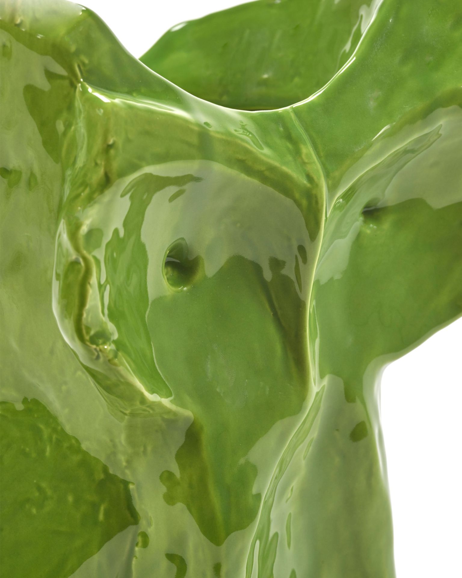 Vase hibou S Vert Serax