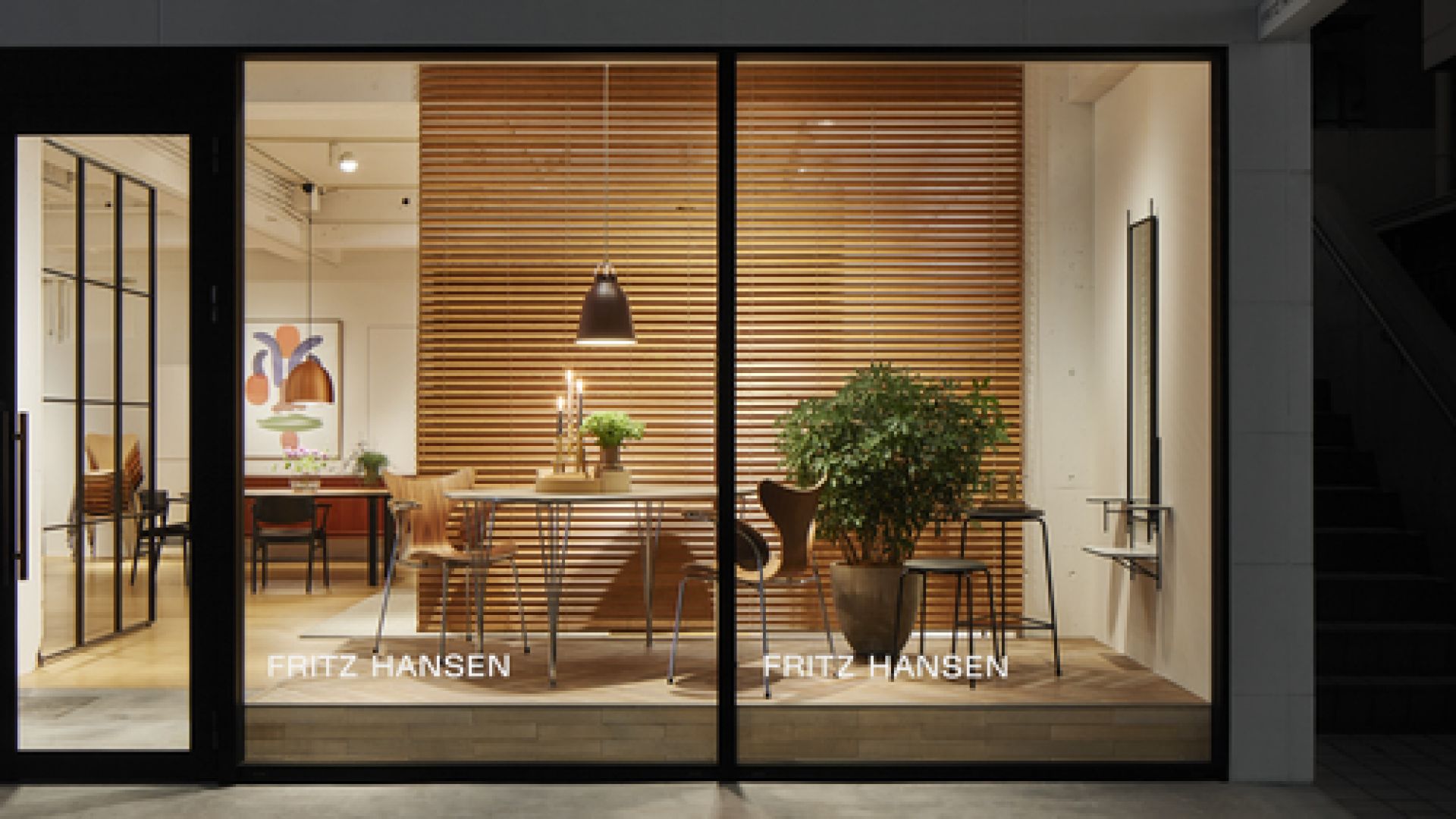 High Dot Tabouret Haut Fritz Hansen