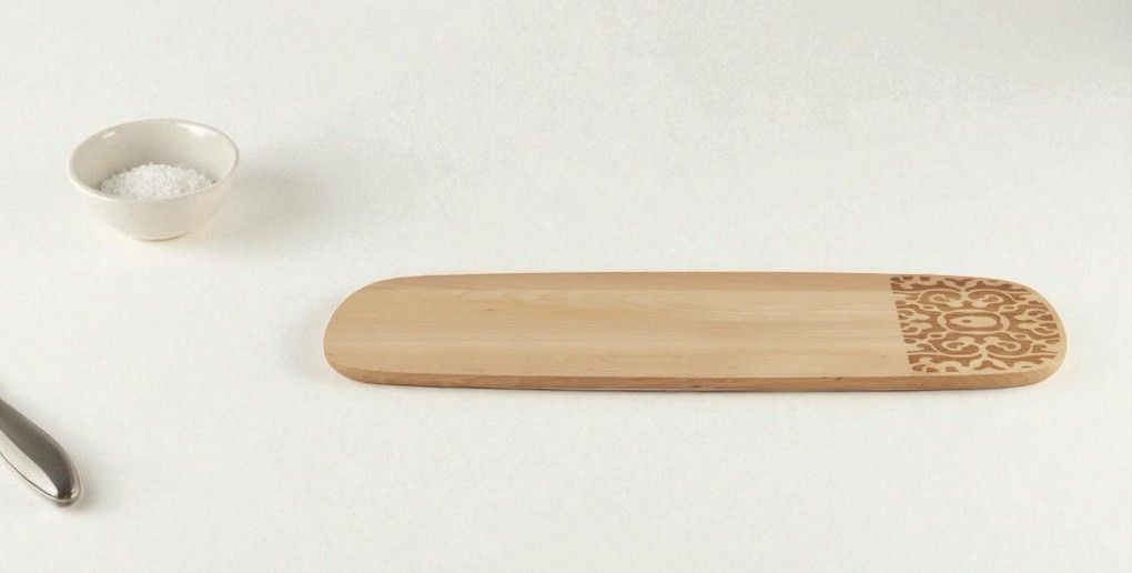 MW22SET Cheese Set Plateau de service + 2 couteaux à fromage Alessi