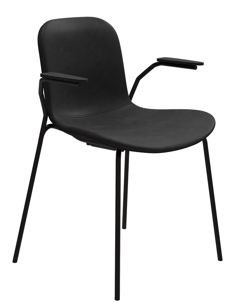 Langue Stack Armchair Chaise à accoudoirs Entièrement rembourrée NORR11