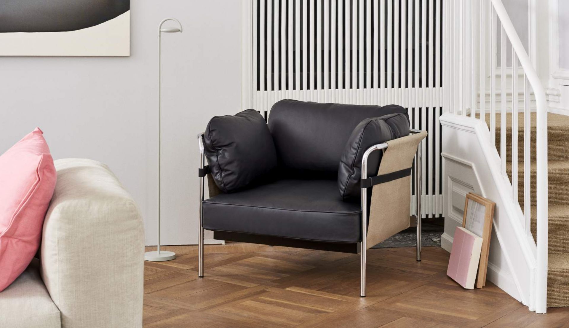 Can fauteuil Hay  Steelcut 975 - Chrome