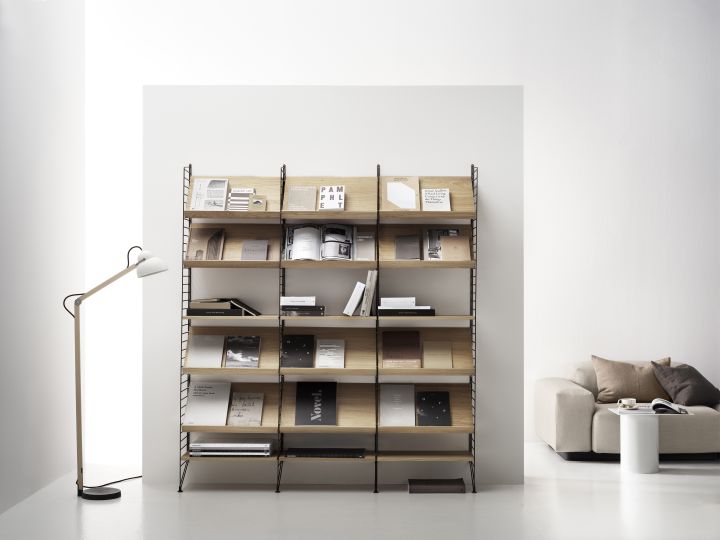 Élément unique Porte-revues en bois String Furniture   