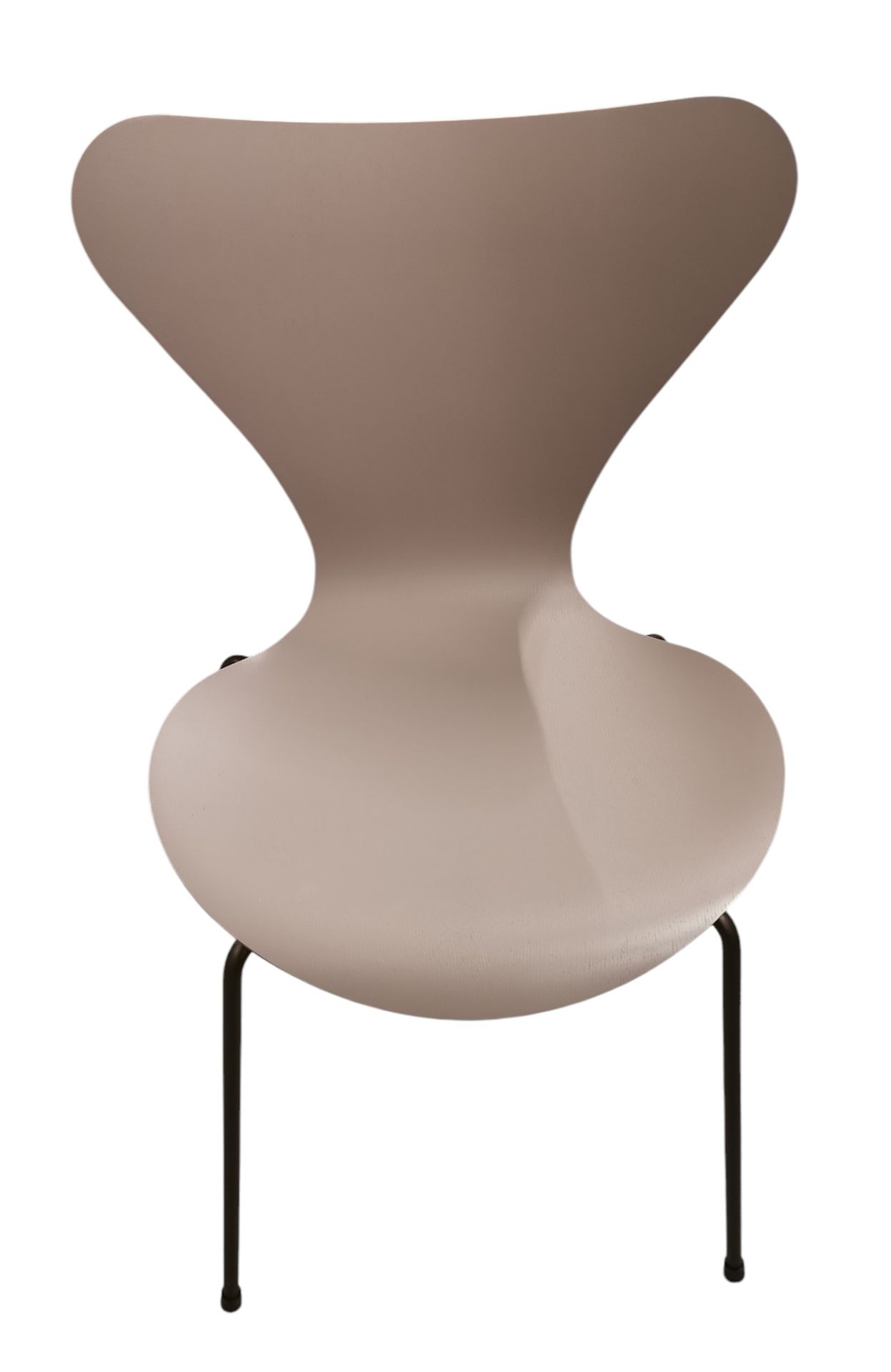 Sevens / Série 3107 Chaise Frêne argile profonde/bronze brun SH 46 Fritz Hansen OFFRE SPECIALE