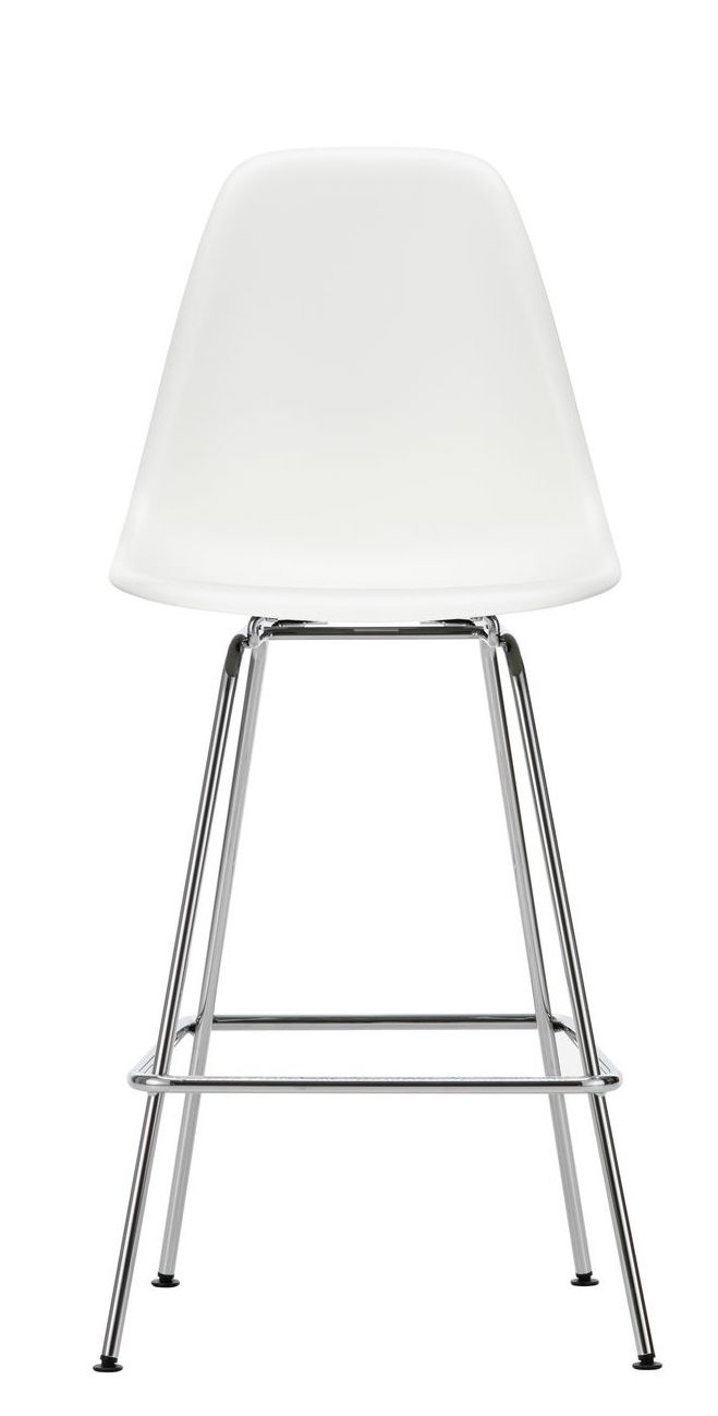 Eames Plastic Bar Stool Tabouret de bar moyen Vitra
