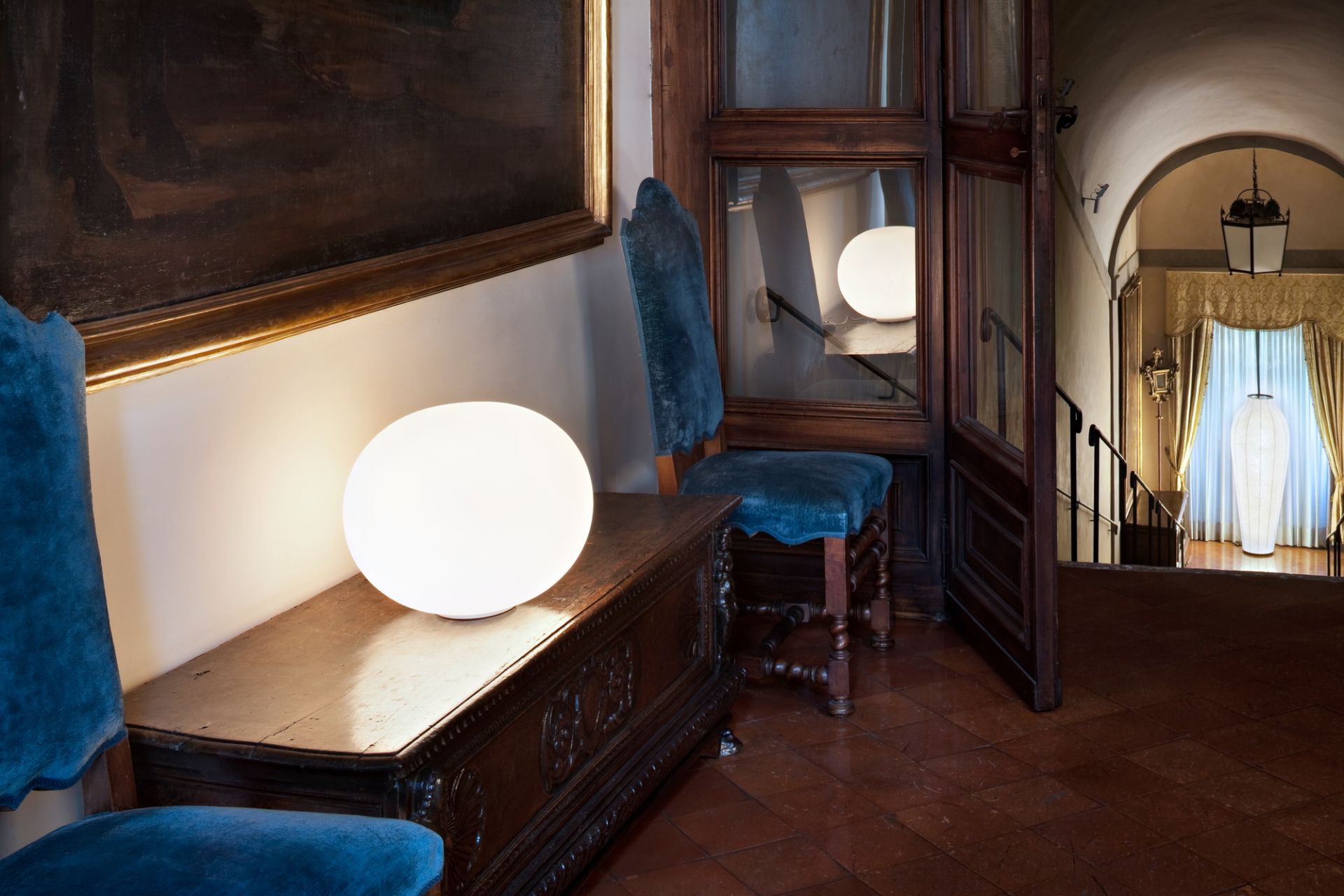 Glo Ball Basic Zero Switch Lampe de table Flos