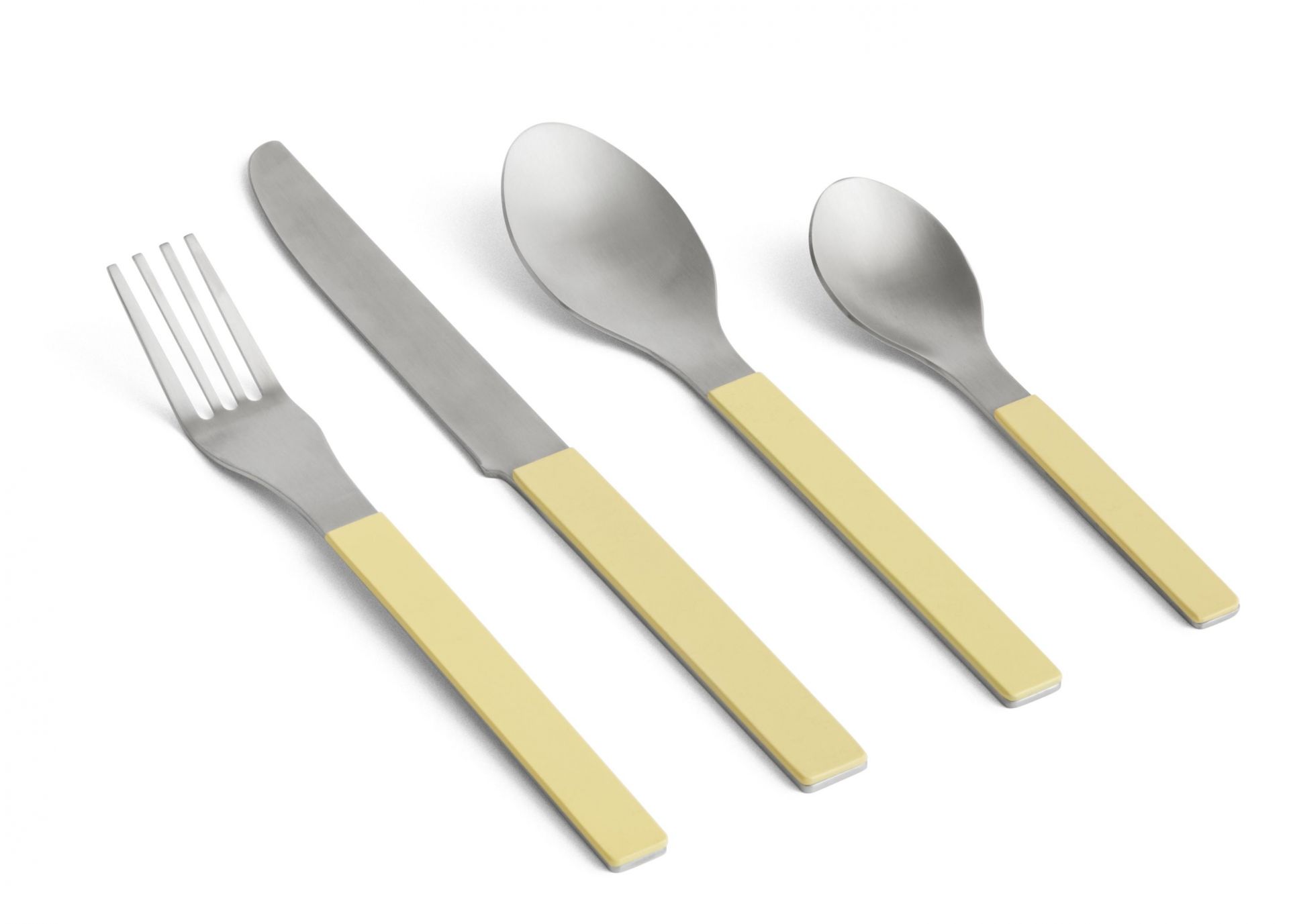 MVS Cutlery set de 4 pièces Hay Jaune