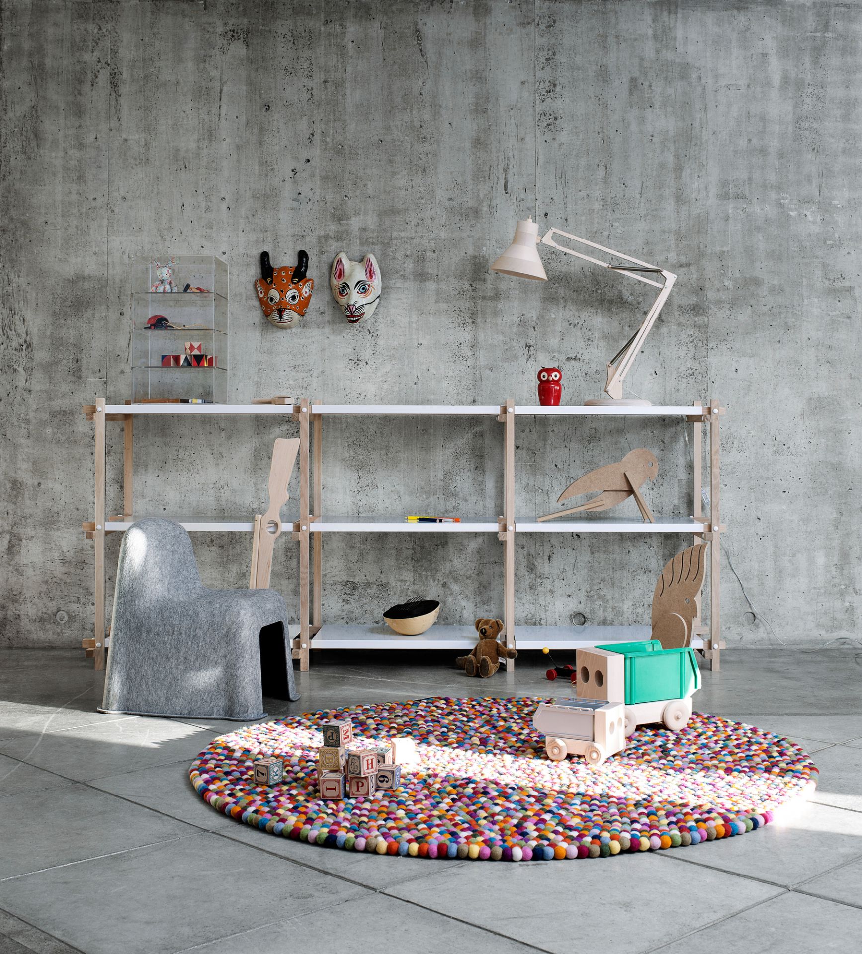 Pinocchio Tapis Ø 140 cm Hay