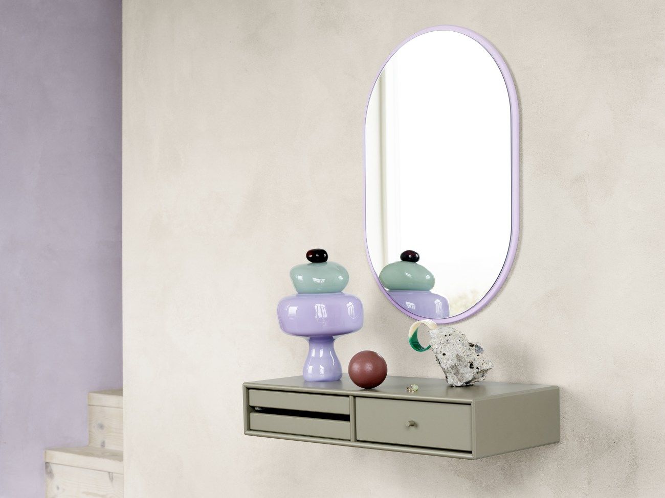 Colour Frame Mirror Look Miroir Montana 