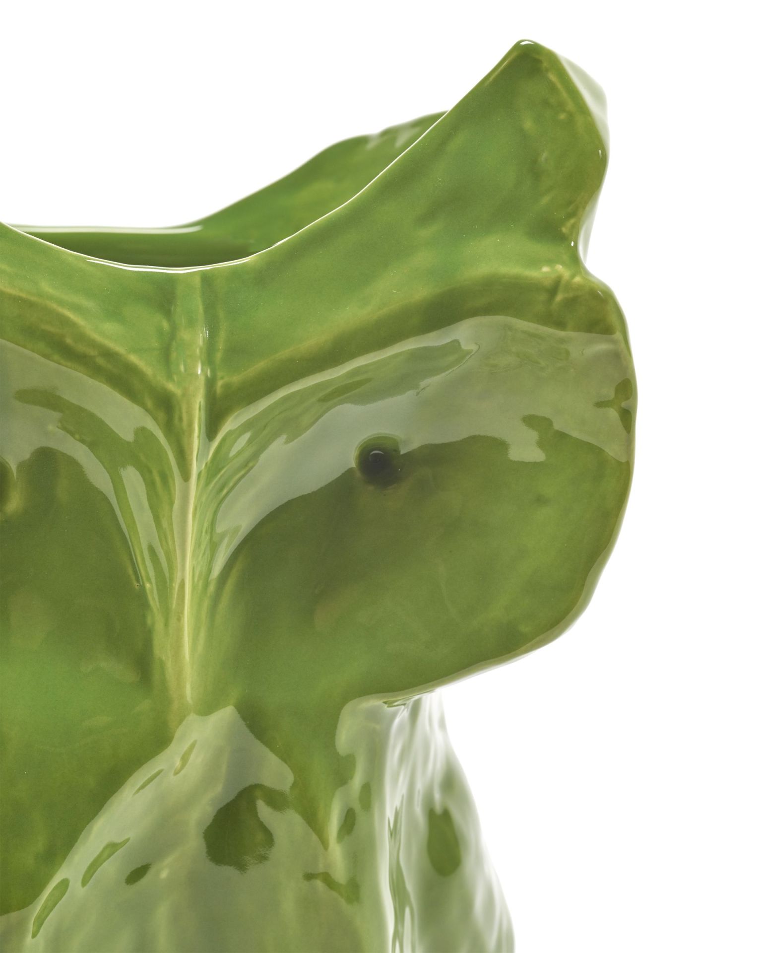 Vase hibou S Vert Serax