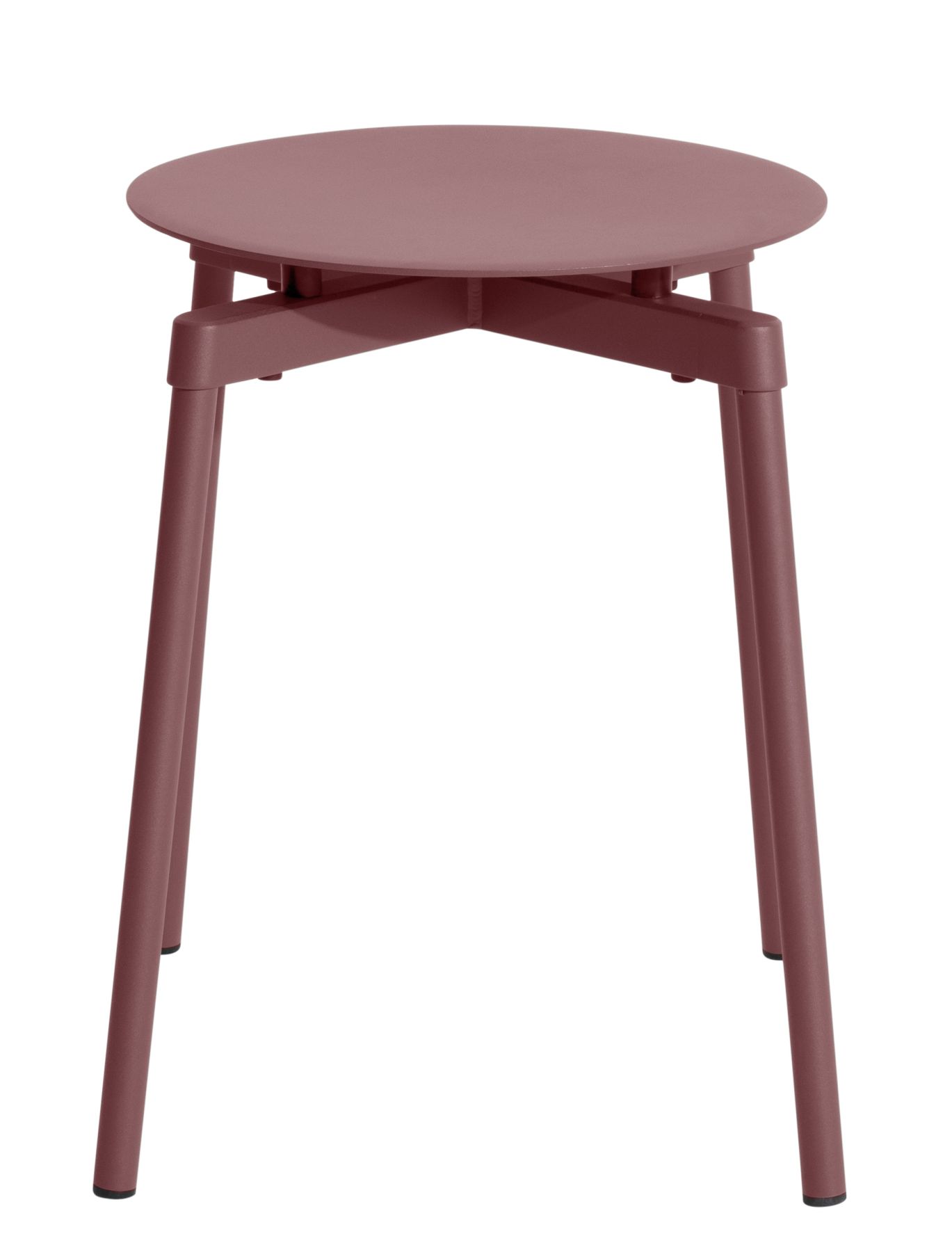 Fromme Stool Tabouret Petite Friture Marron rouge Fromme Stool Tabouret Petite Friture Marron rouge