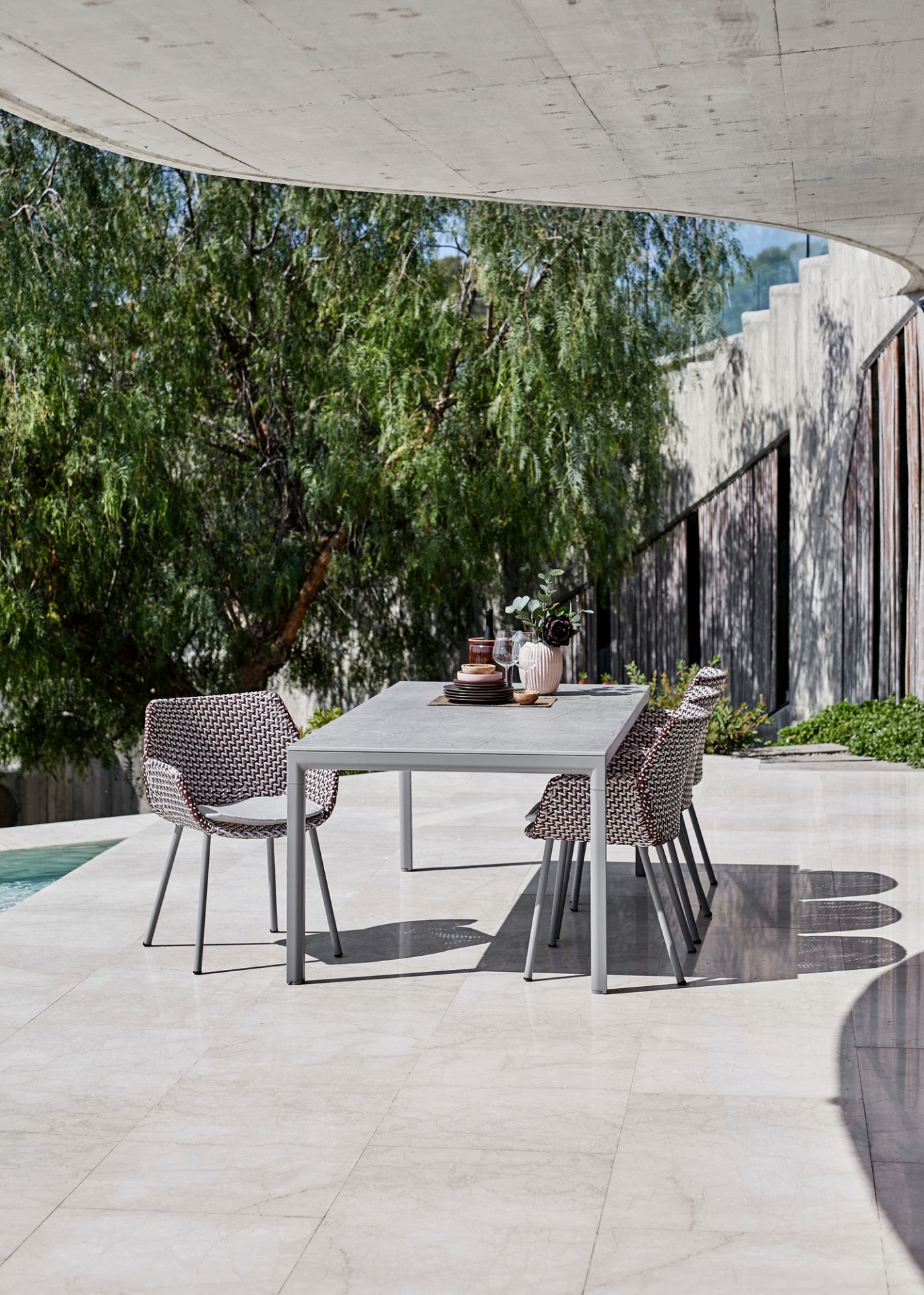 Vibe Outdoor Coussin pour Fauteuil Cane-Line taupe
