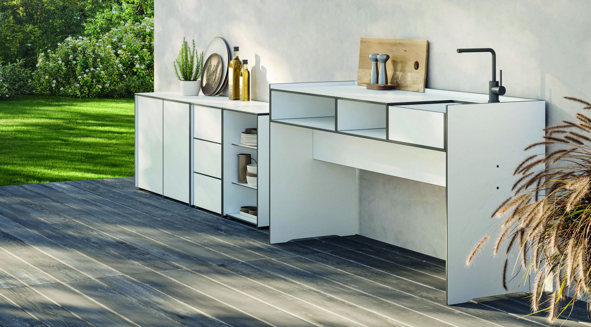 Ordo Armoire de jardin 50 Shelf Conmoto