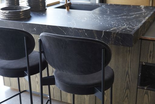 Series 430 Bar Stool Tabouret de bar 75 cm NOIR / REMIX 123 Verpan OFFRE SPECIALE