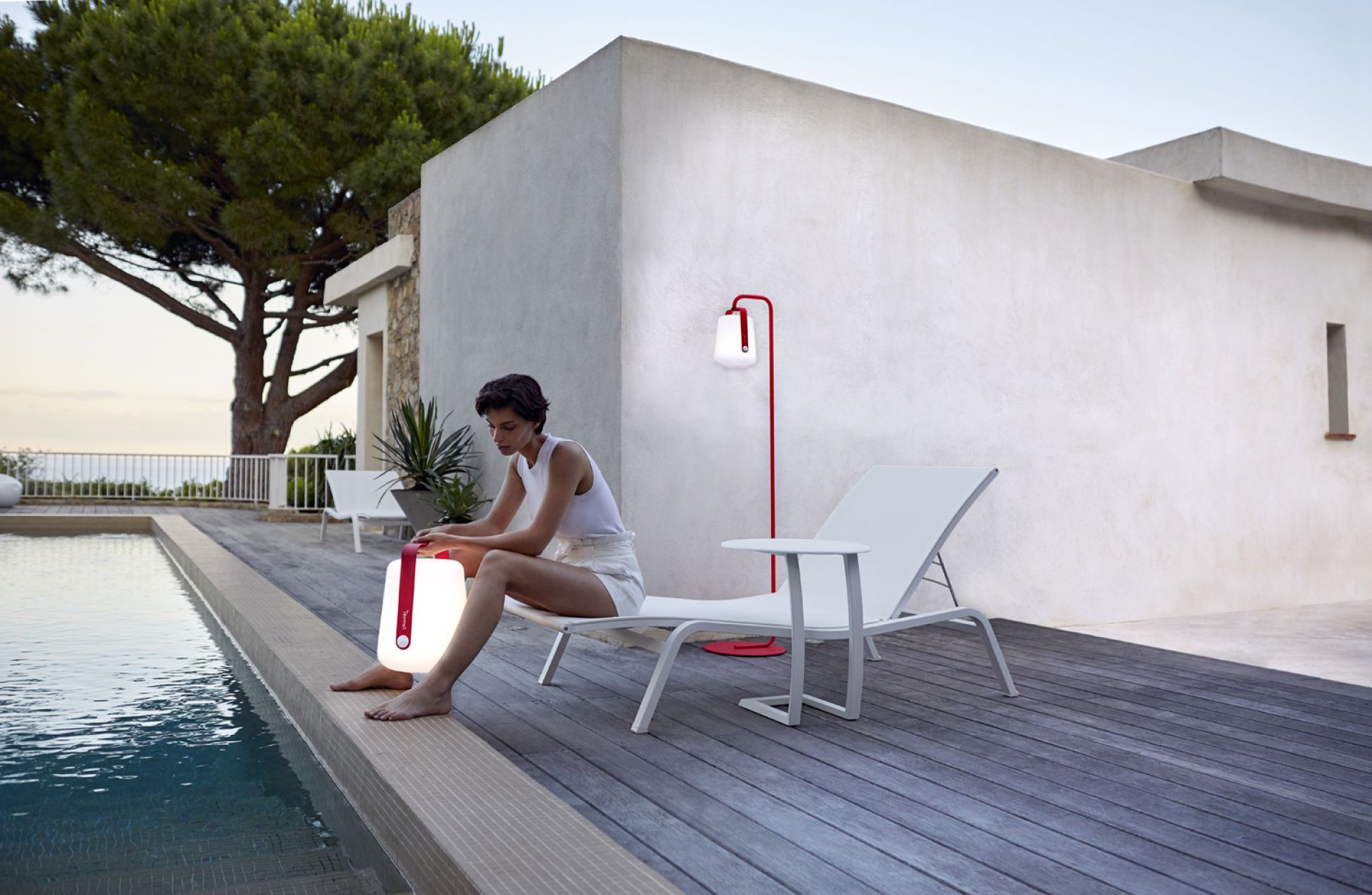 Alizé Outdoor Table basse décalée Fermob