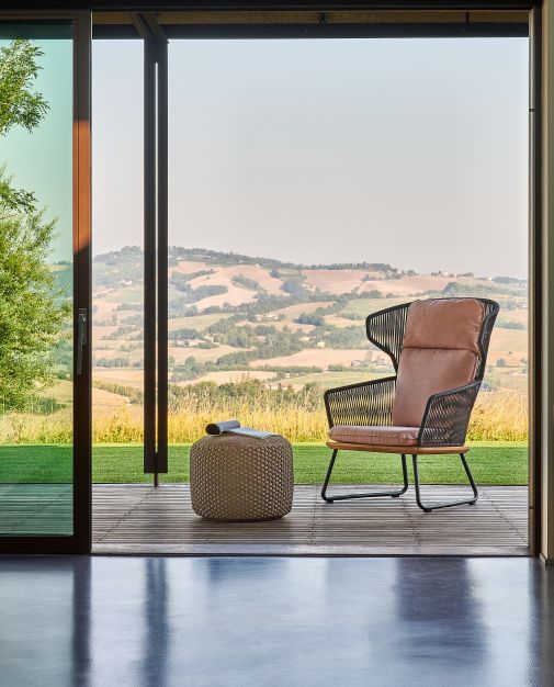 Pouf tabouret Medium Indoor / Outdoor Weishäupl