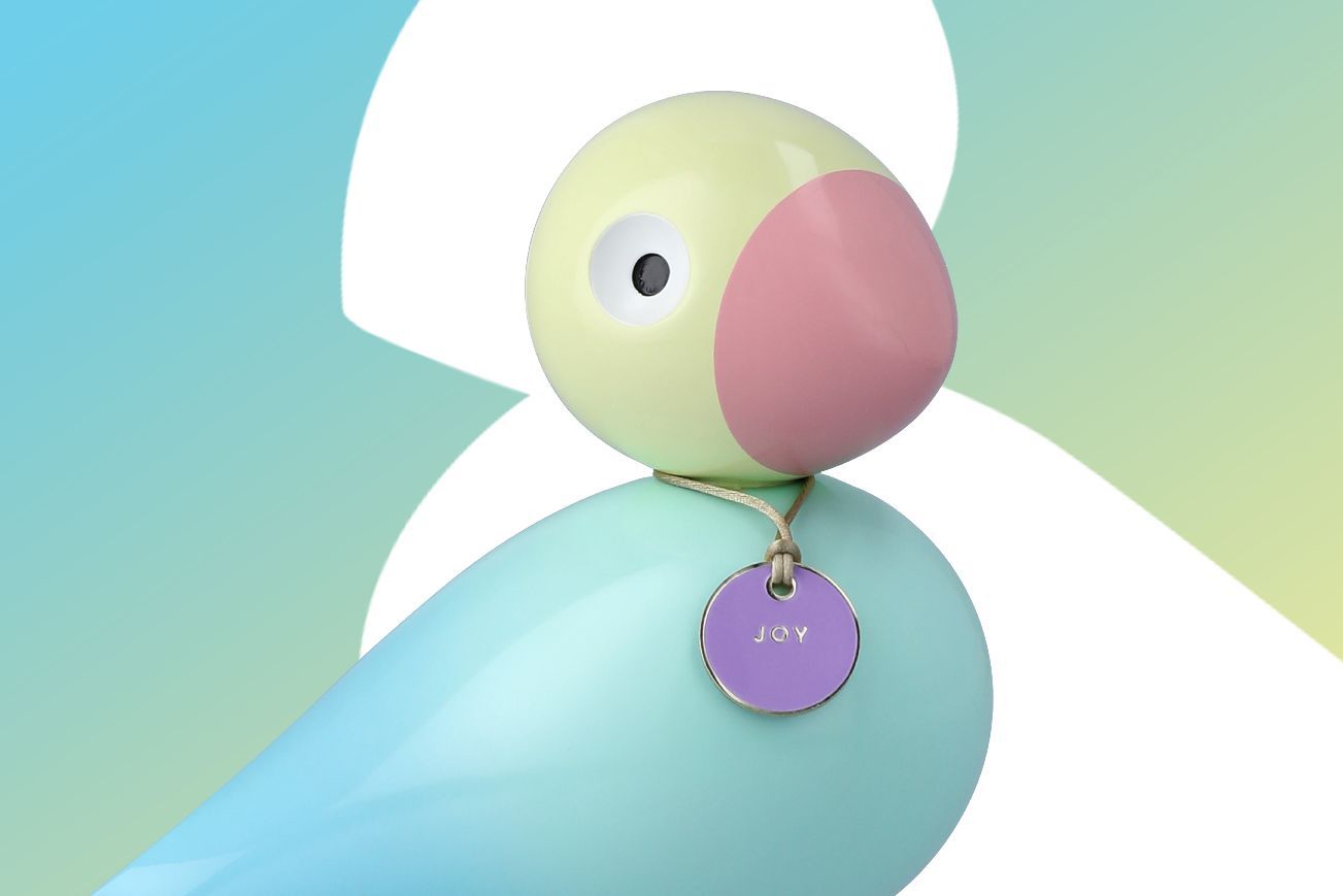 Story Bird Joy figurine en bois d'oiseau Kay Bojesen