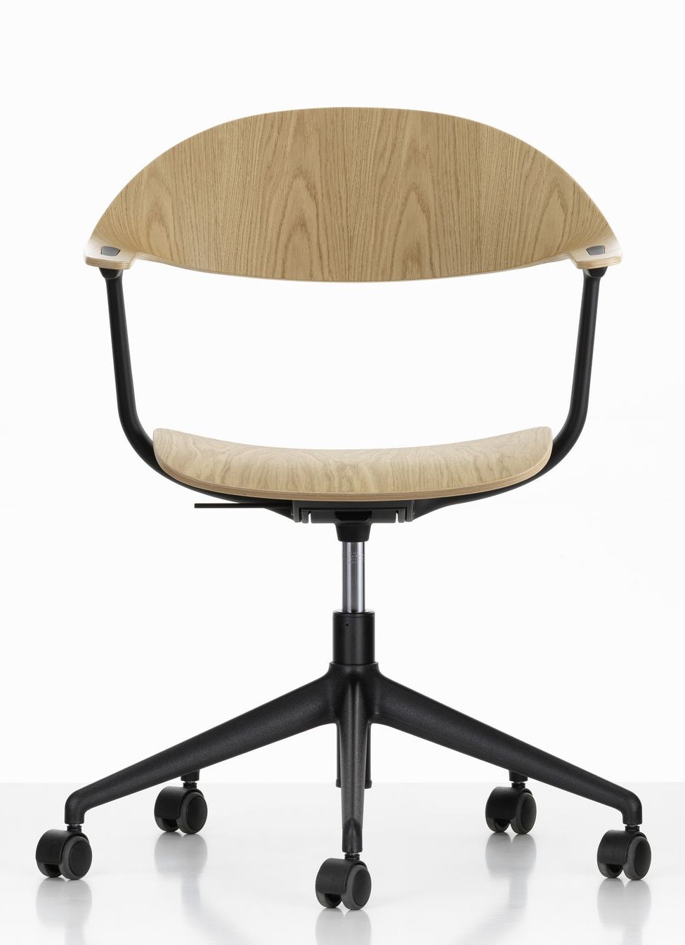 Mynt dossier et assise Plywood chaise de bureau Vitra