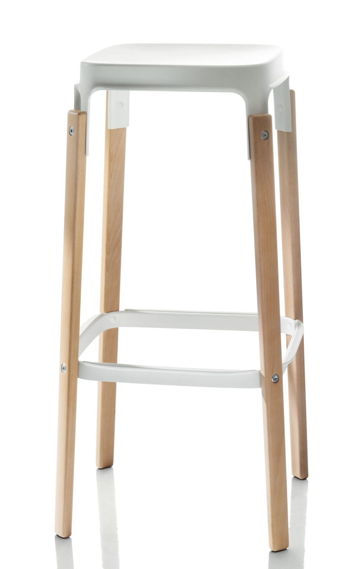 Steelwood Barstool Tabpotet de bar H 78 cm Magis