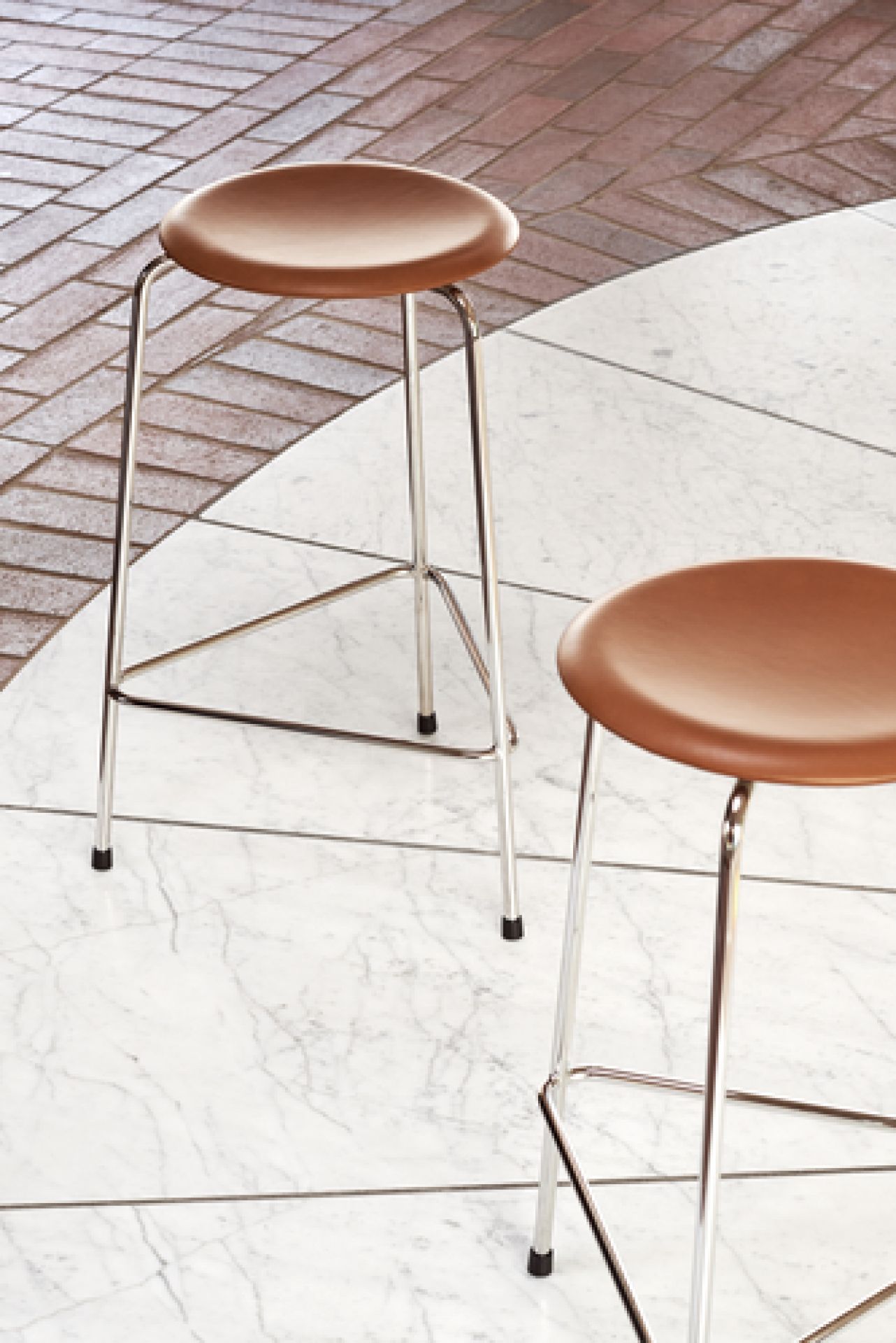 High Dot Tabouret Haut Fritz Hansen