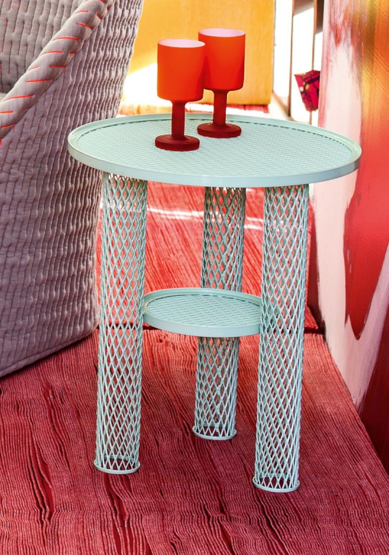 Net  Table d'appoint petite tressage Moroso
