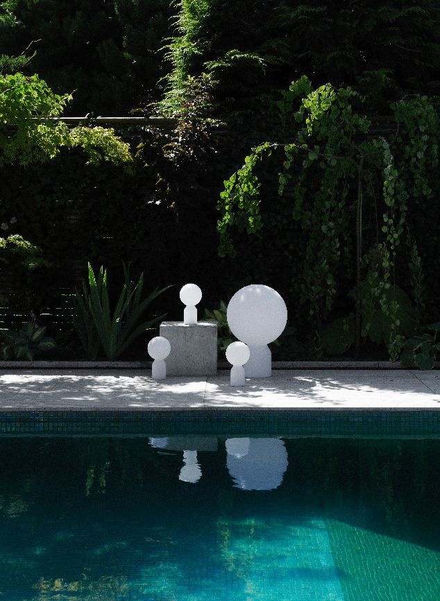 Yo Lamp Large lampe de table / lampe à batterie Normann Copenhagen