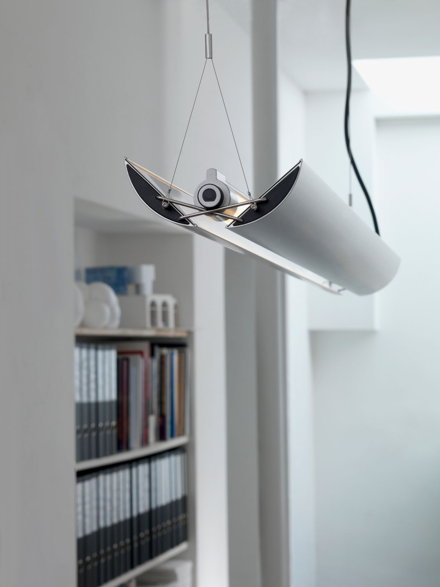 Updown 30 Lumière pendentif Belux Noir 3000K Dimmable