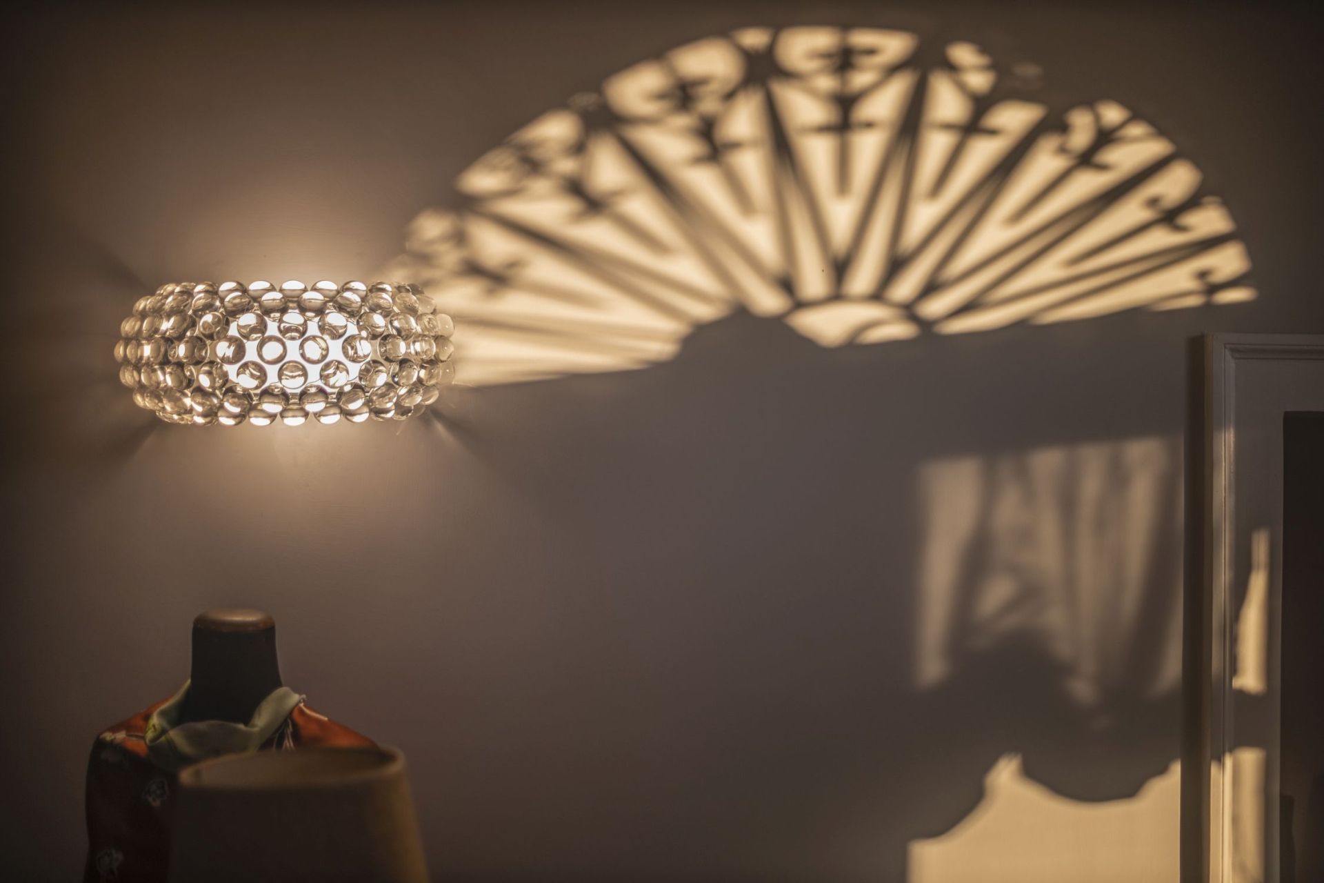 Caboche Plus Soffitto Plafonnier Piccola - Transparent Foscarini