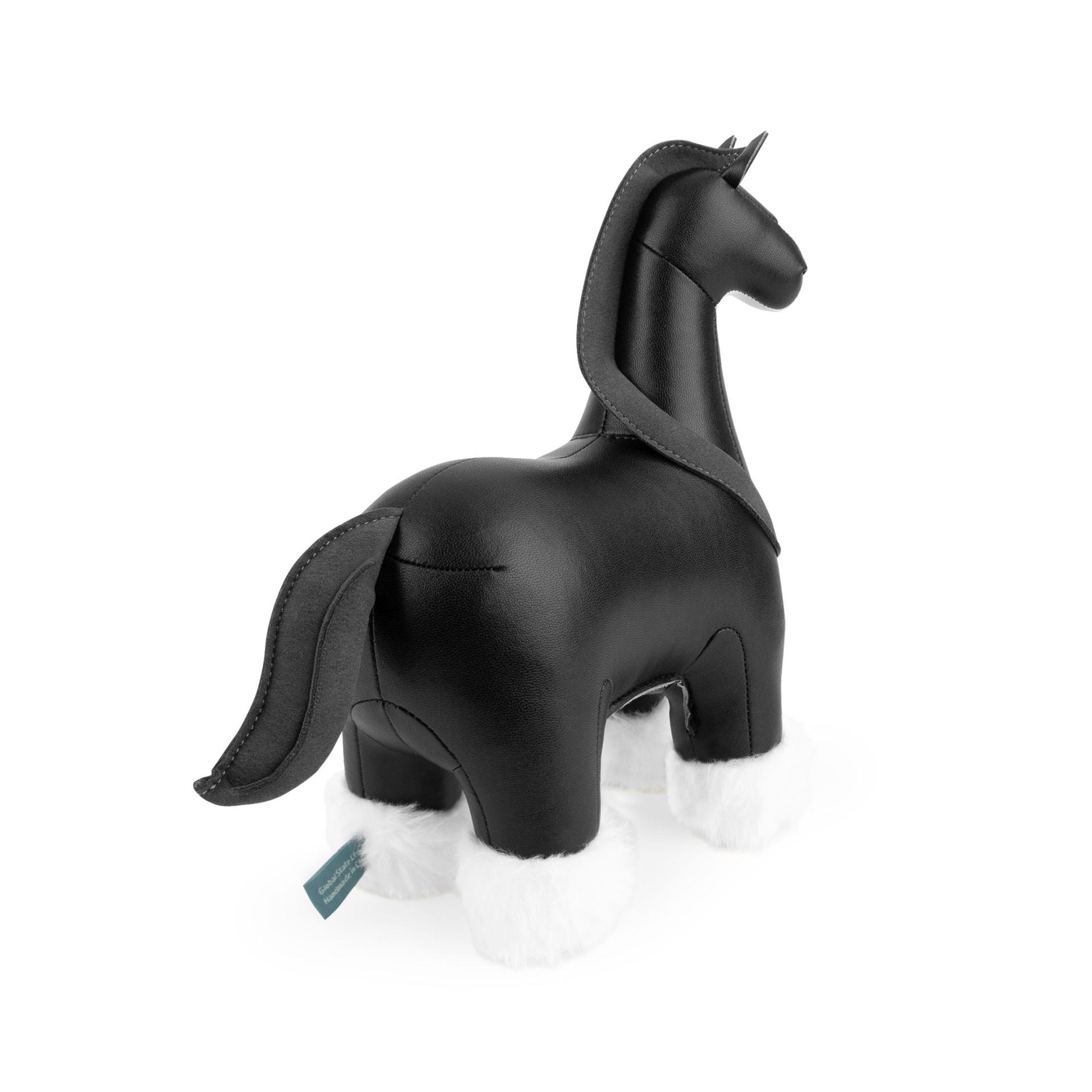 Serre-livres cheval Shire noir/gris foncé Züny