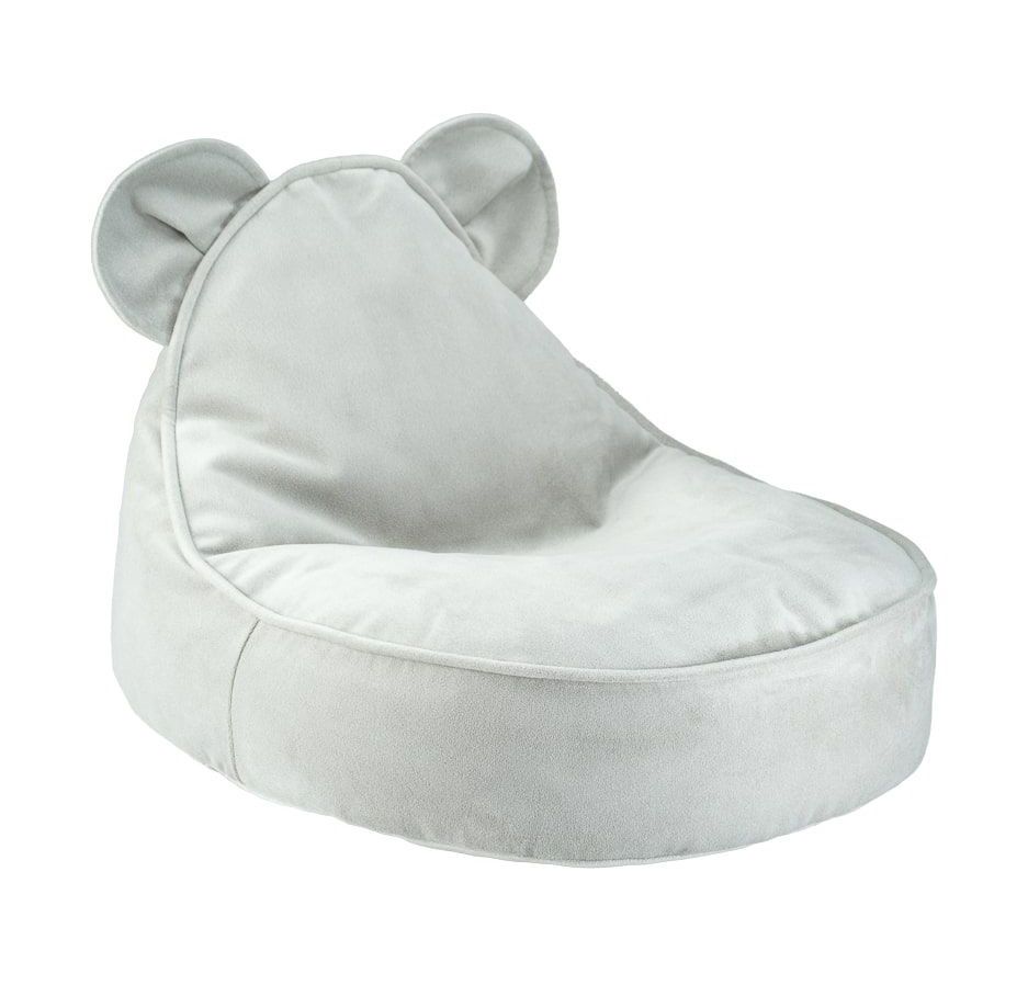 Teddy pouf pour enfant en velours Wigiwama