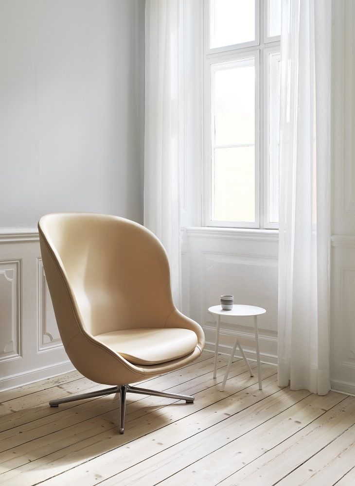 Hyg Lounge Chair High Swivel Fauteuil Normann Copenhagen