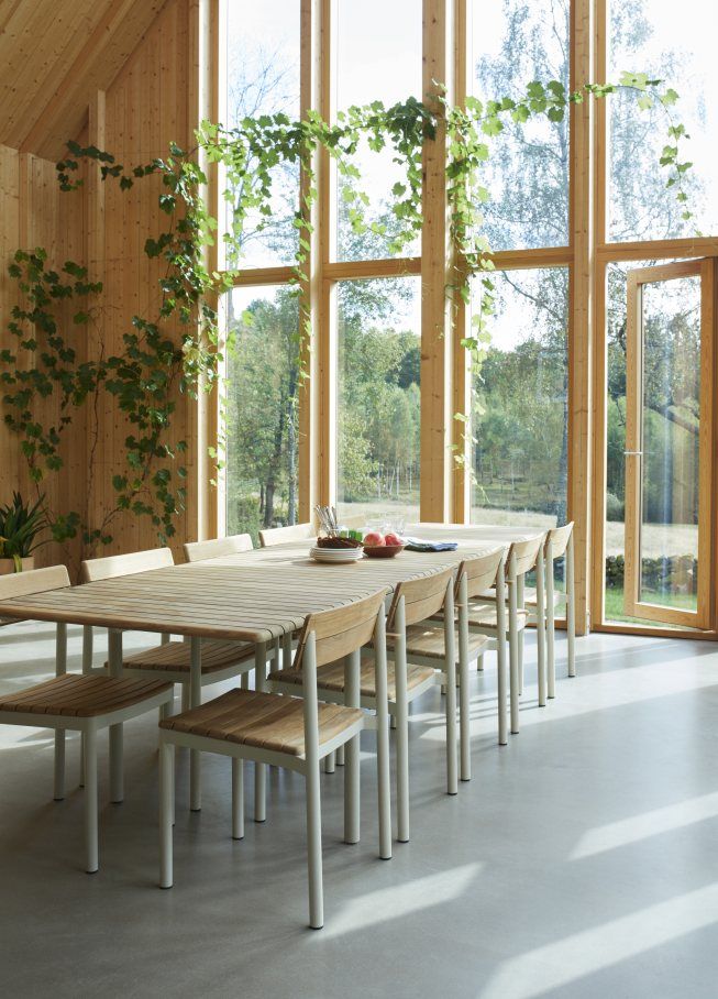 Pelagus Chaise Skagerak by Fritz Hansen Vert chasseur
