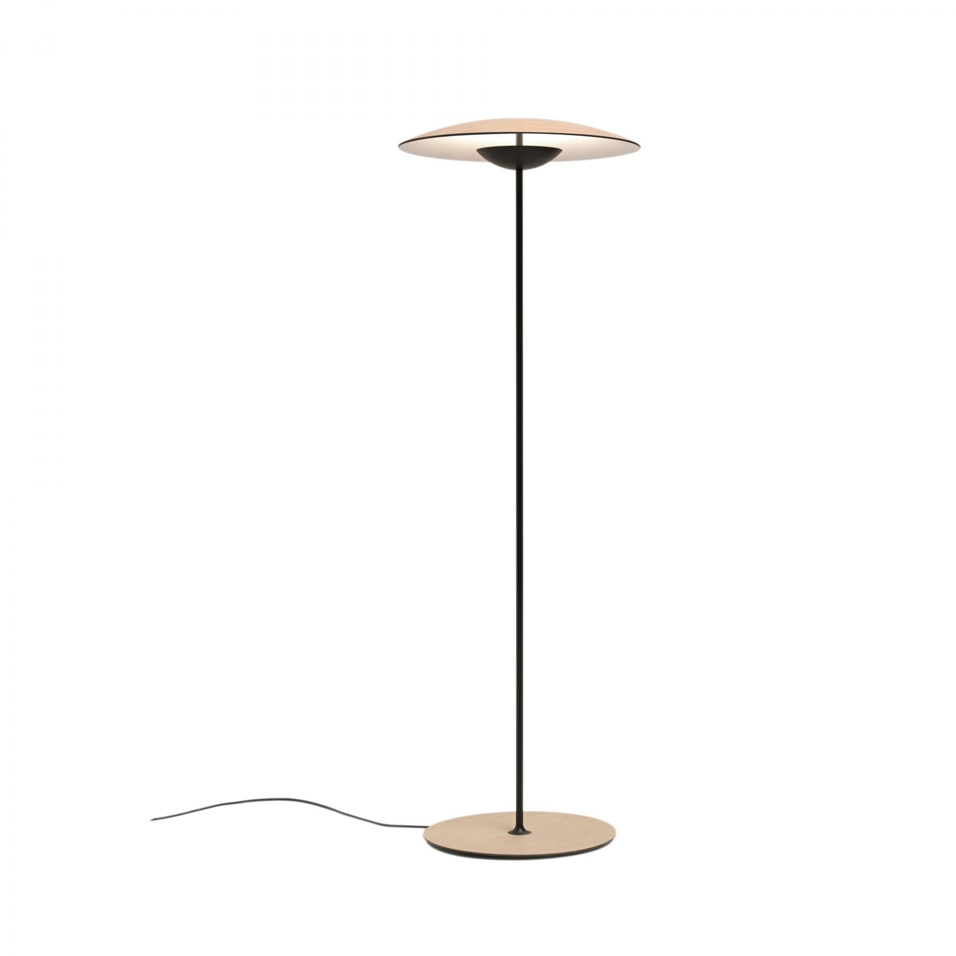 Ginger P LED Lampadaire marset chêne