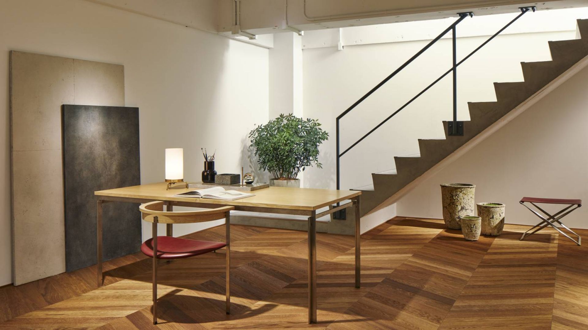 PK 91 / PK91 tabouret Fritz Hansen