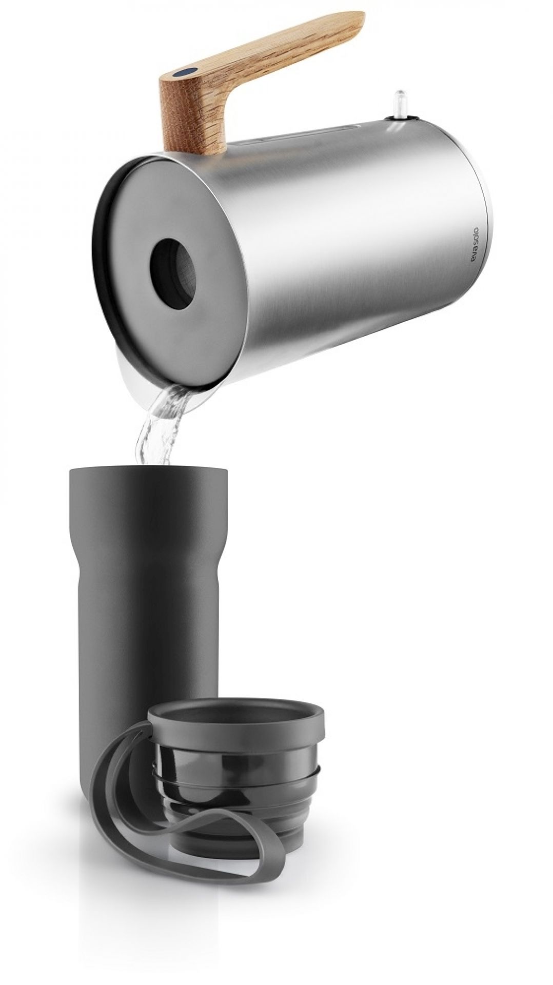 Nordic Kitchen Thermo tea mug Tasse à thé thermo avec filtre Noir Eva Solo OFFRE SPECIALE