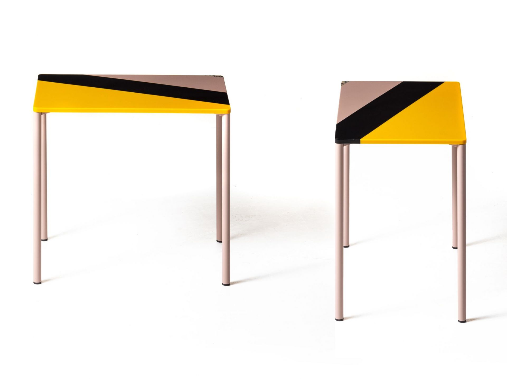 Fishbone Tableau 54x34x50 jaune Moroso