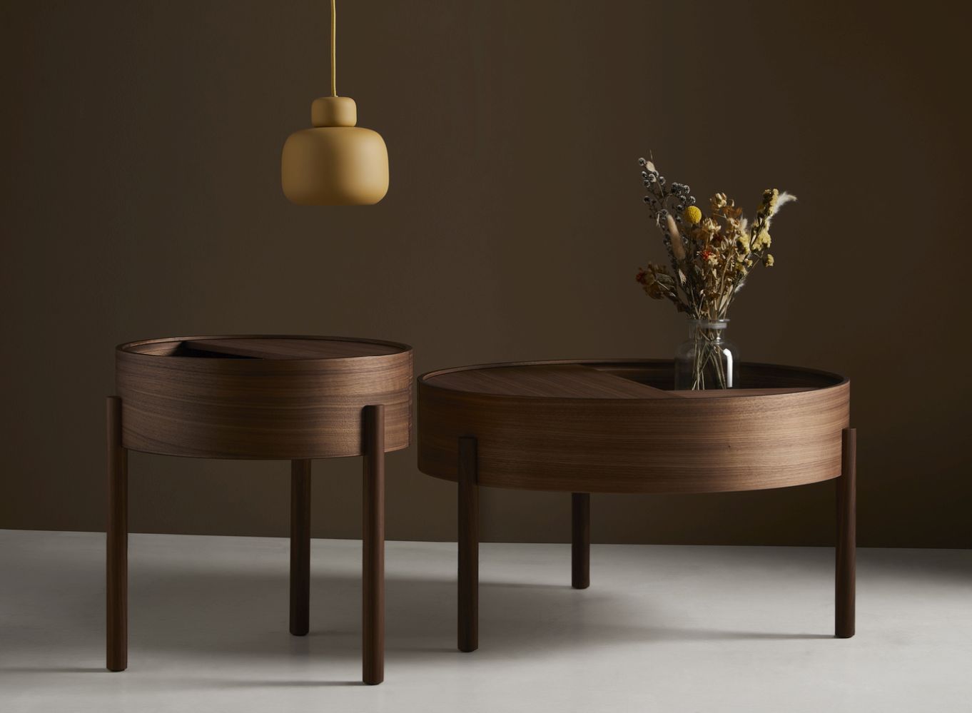 Arc Coffee Table table ⌀  66 cm Walnut Woud