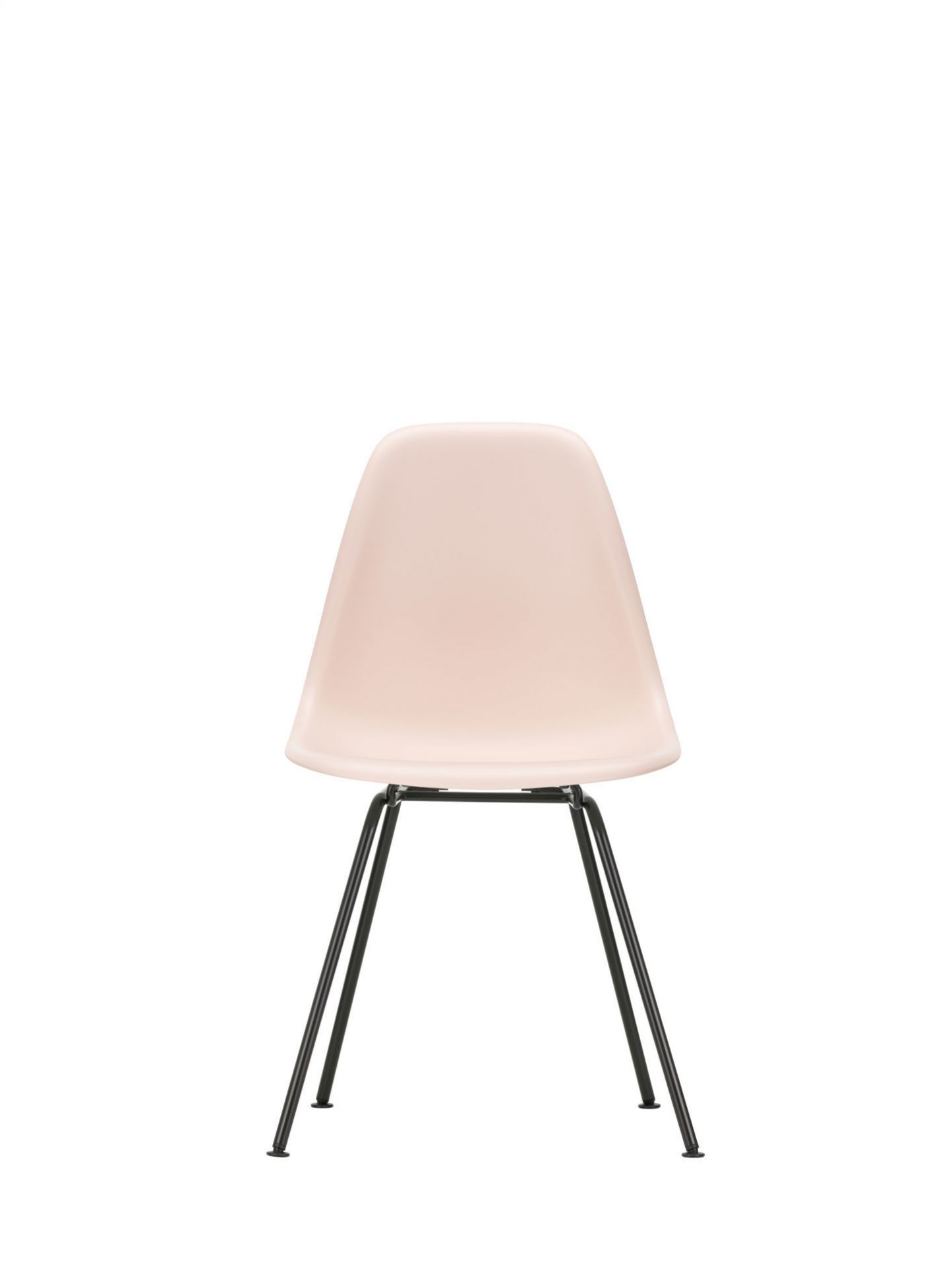 Eames Plastic Side Chair DSX Chaise Vitra Chromé - Blanc
