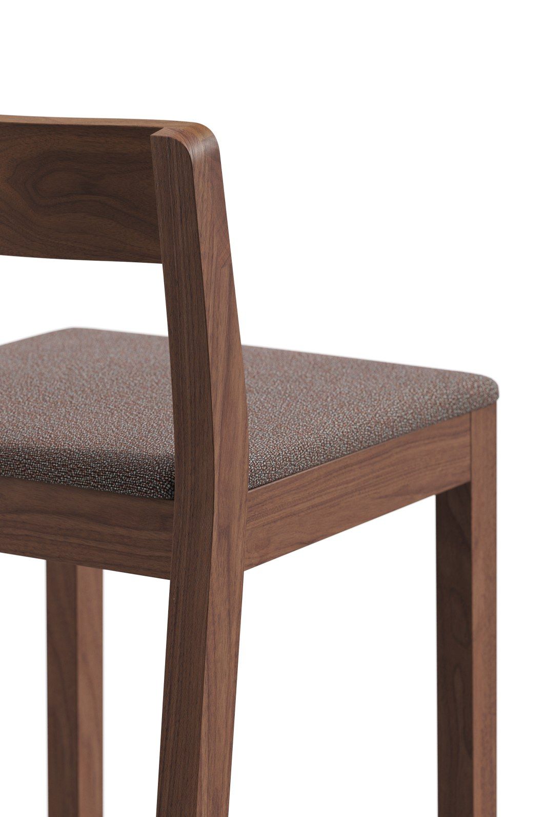 Sit tabouret de bar en bois avec coussin d'assise Zeitraum