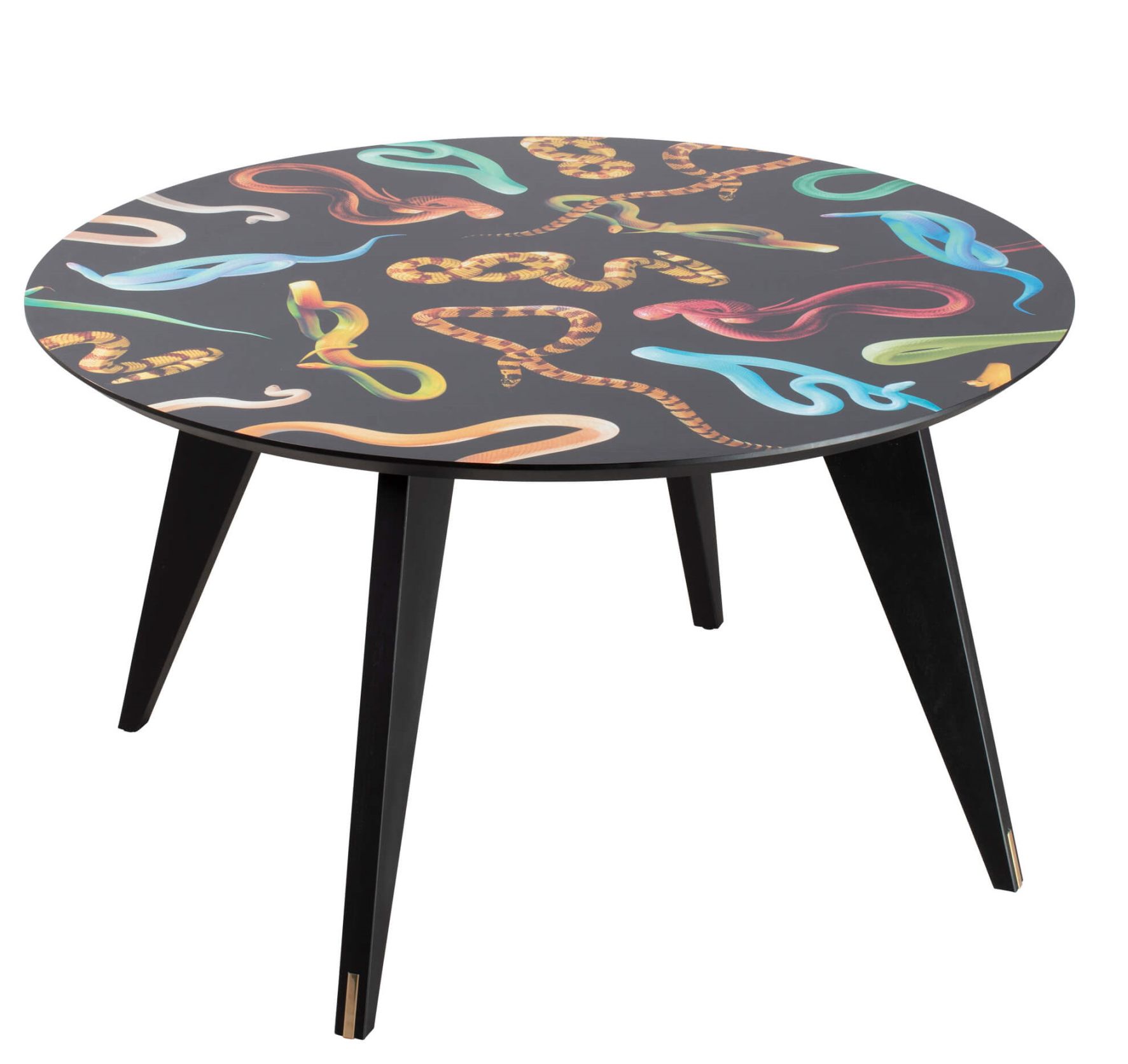 Toiletpaper Round Table Snakes Table à manger Seletti