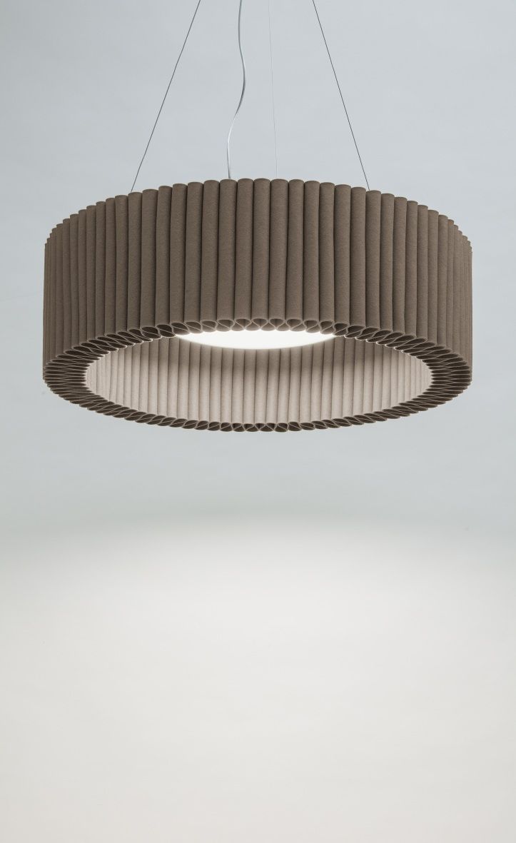 Objet de plafond Welle avec dispositif de suspension inclus