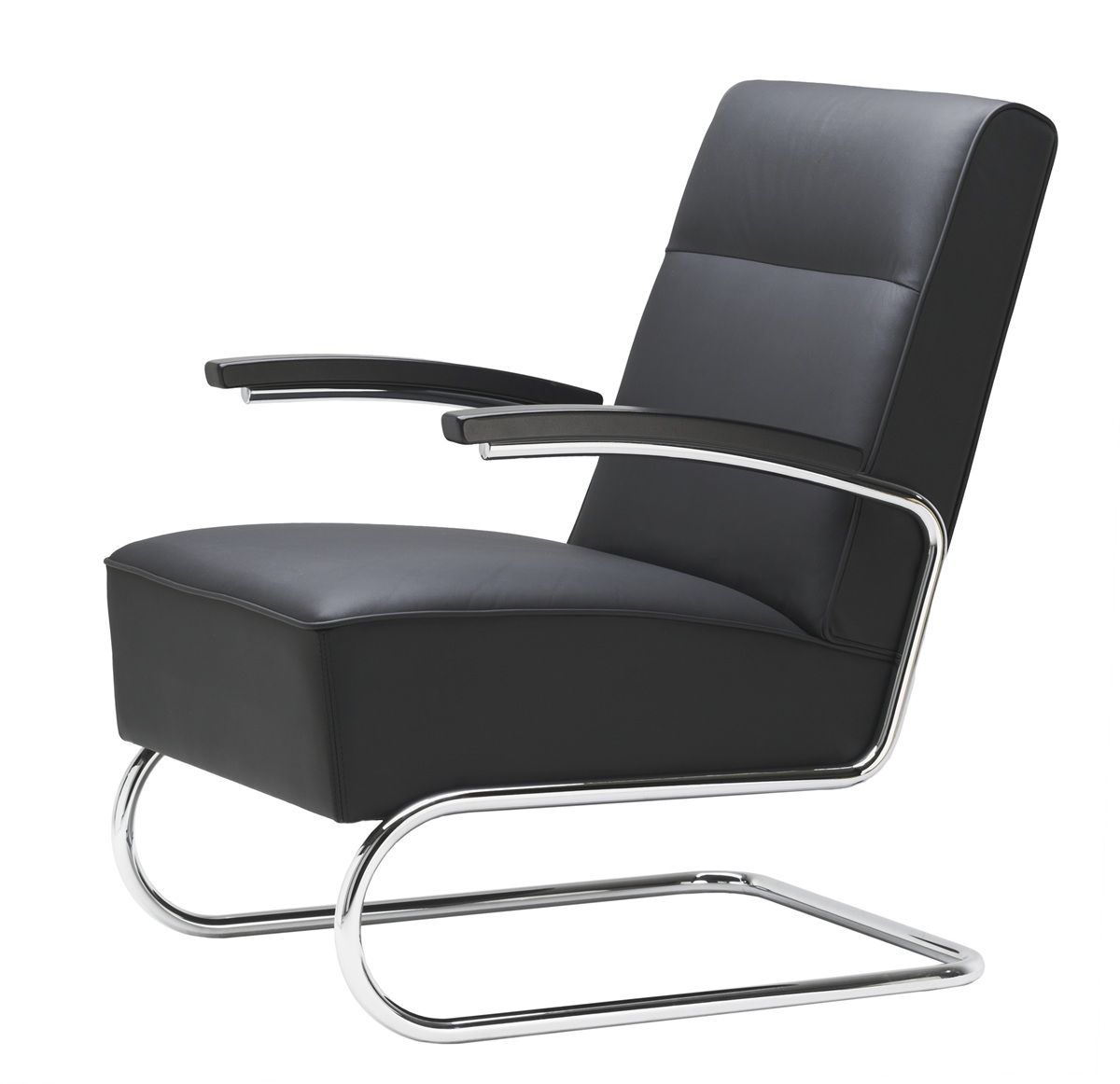 S 412 / S412 Fauteuil cantilever Thonet - TABOURET OFFERT !