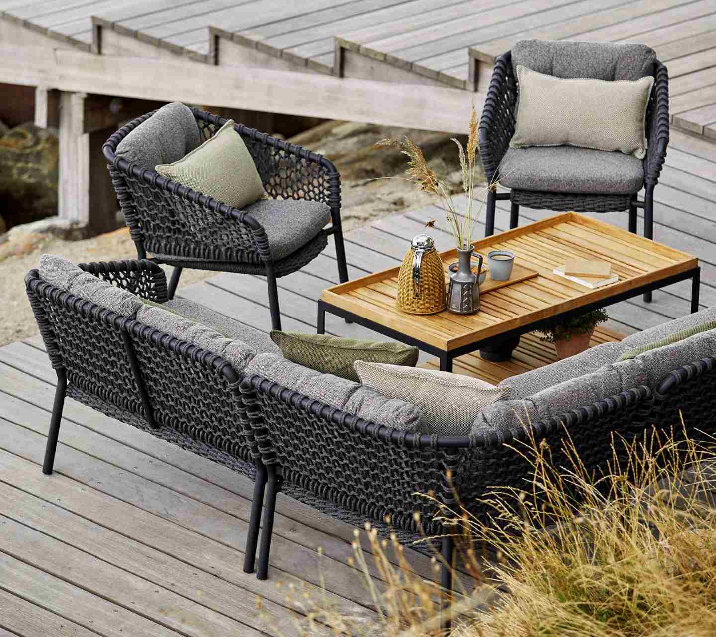 Ocean Module d'angle Canapé Outdoor Cane-Line 