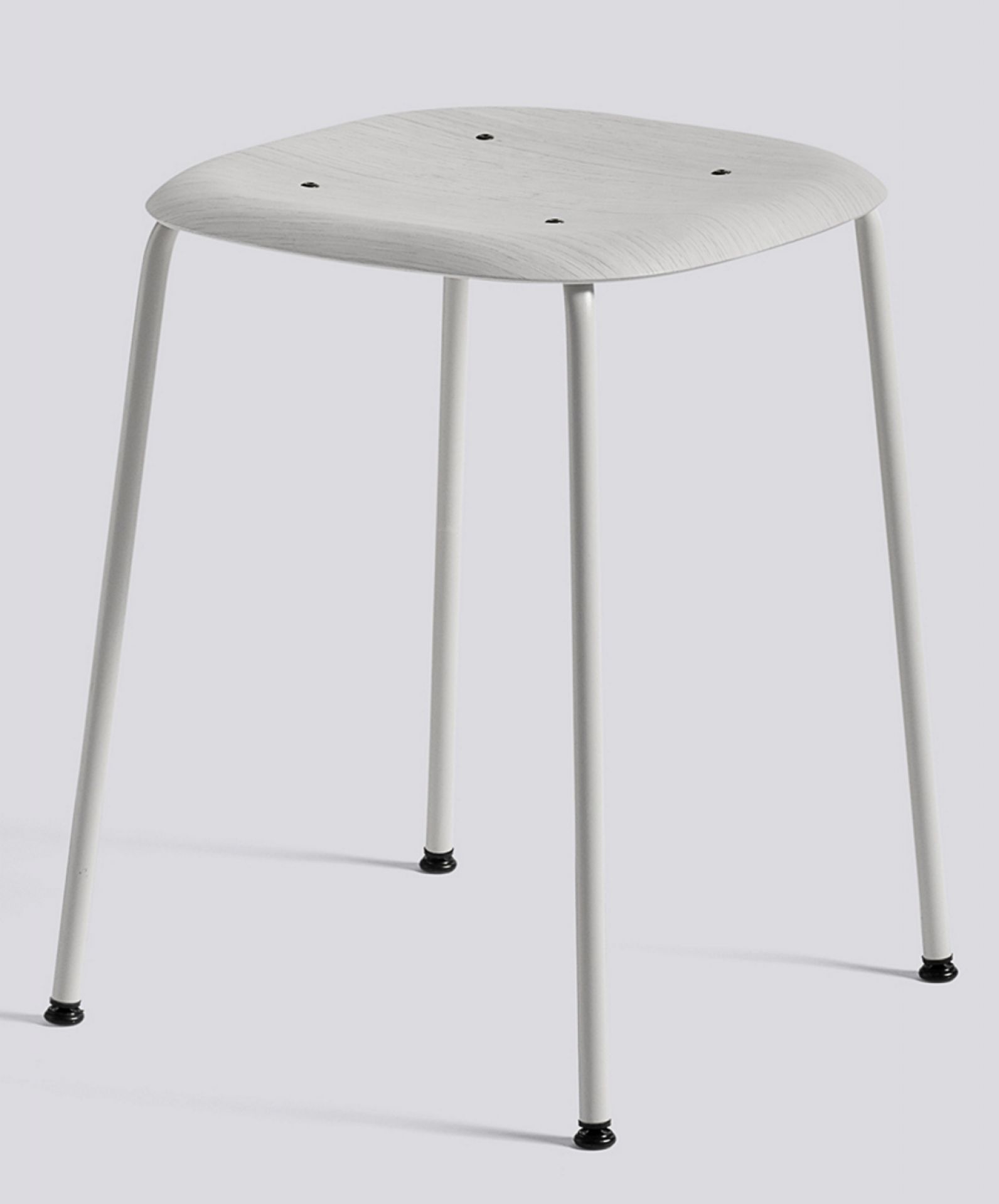 Soft Edge 70 Stool Hocker Hay-soft grau / soft grau Soft Edge 70 Stool Hocker Hay-soft grau / soft grau