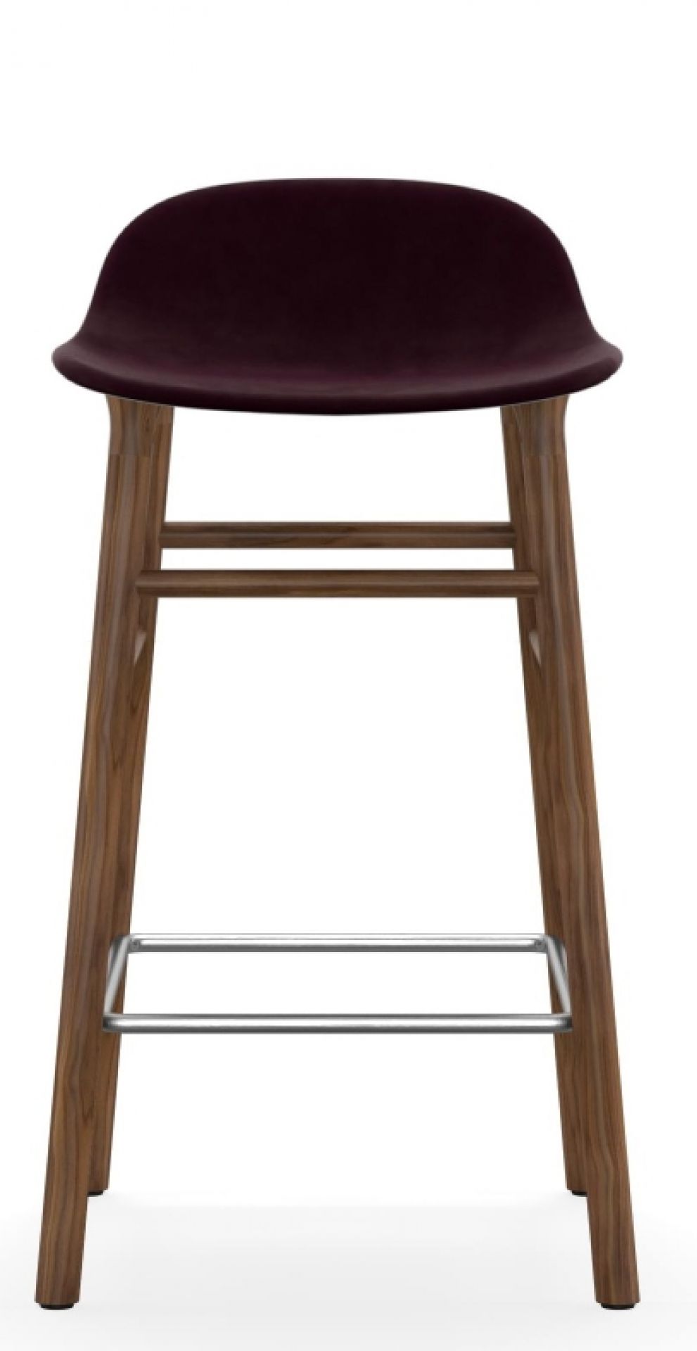 Form Barstool tabouret de bar H 65 cm Chêne Rembourré Normann Copenhagen