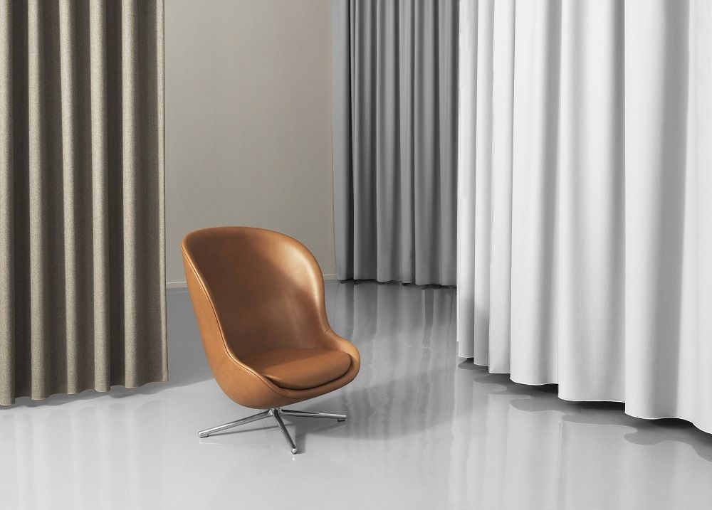Hyg Lounge Chair High Swivel Fauteuil Normann Copenhagen
