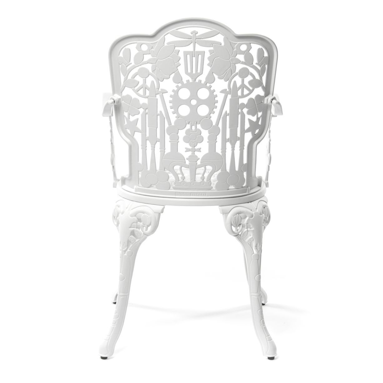 Industry Armchair Chaise avec accoudoirs Seletti