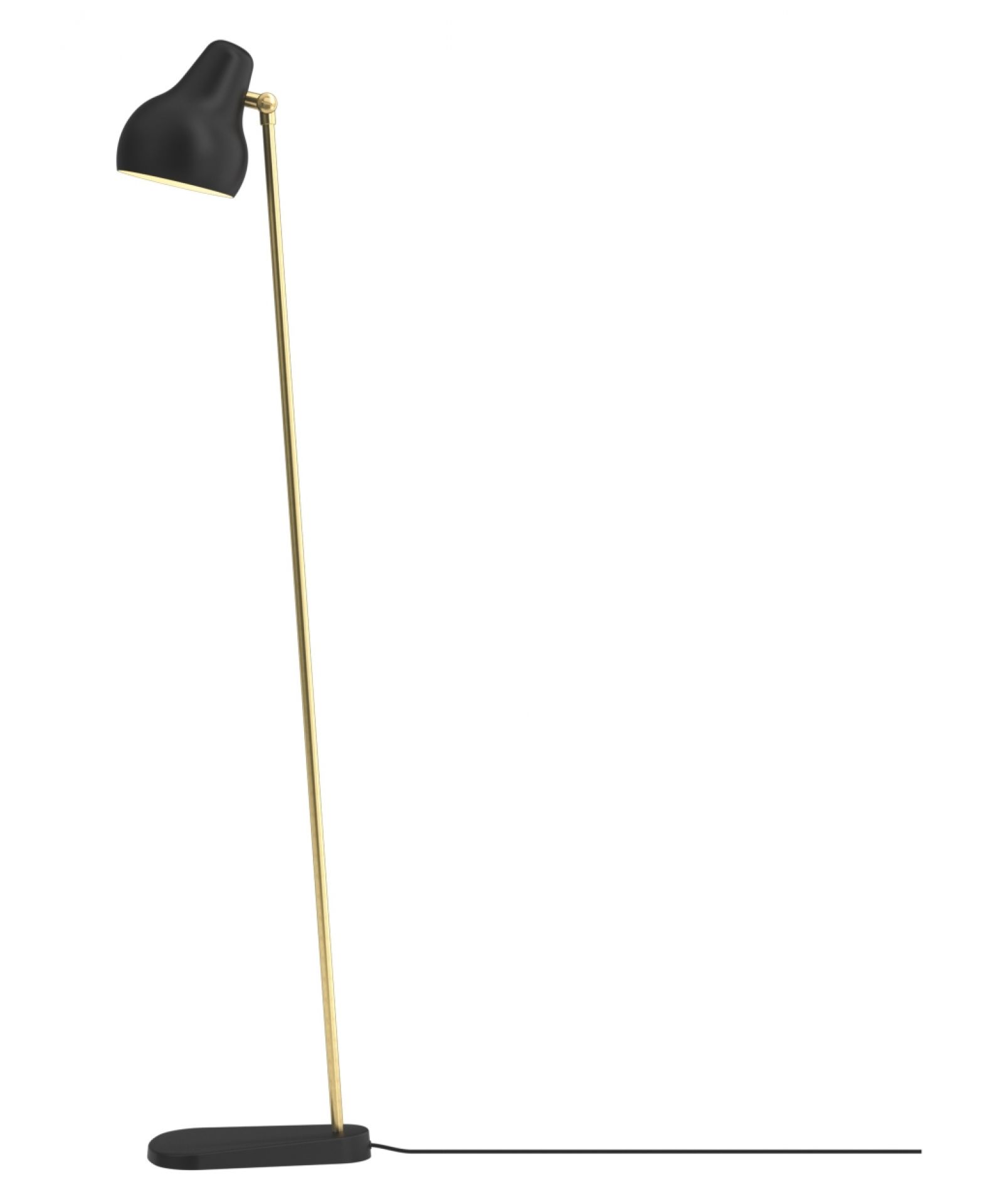 VL38 Lampadaire Louis Poulsen Noir